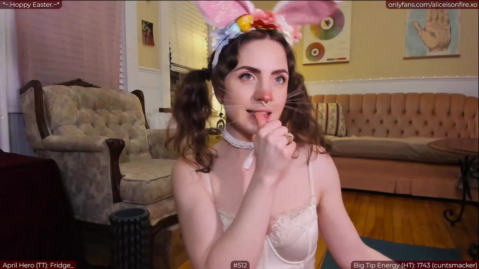 Gallery image thumbnail from aliceisonfire's myfreecams stream on, 04/10/2023, 09:08 image 9 of 20