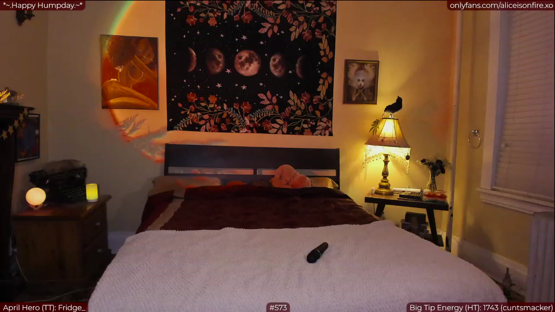 Gallery image thumbnail from aliceisonfire's myfreecams stream on, 04/13/2023, 03:27 image 20 of 20