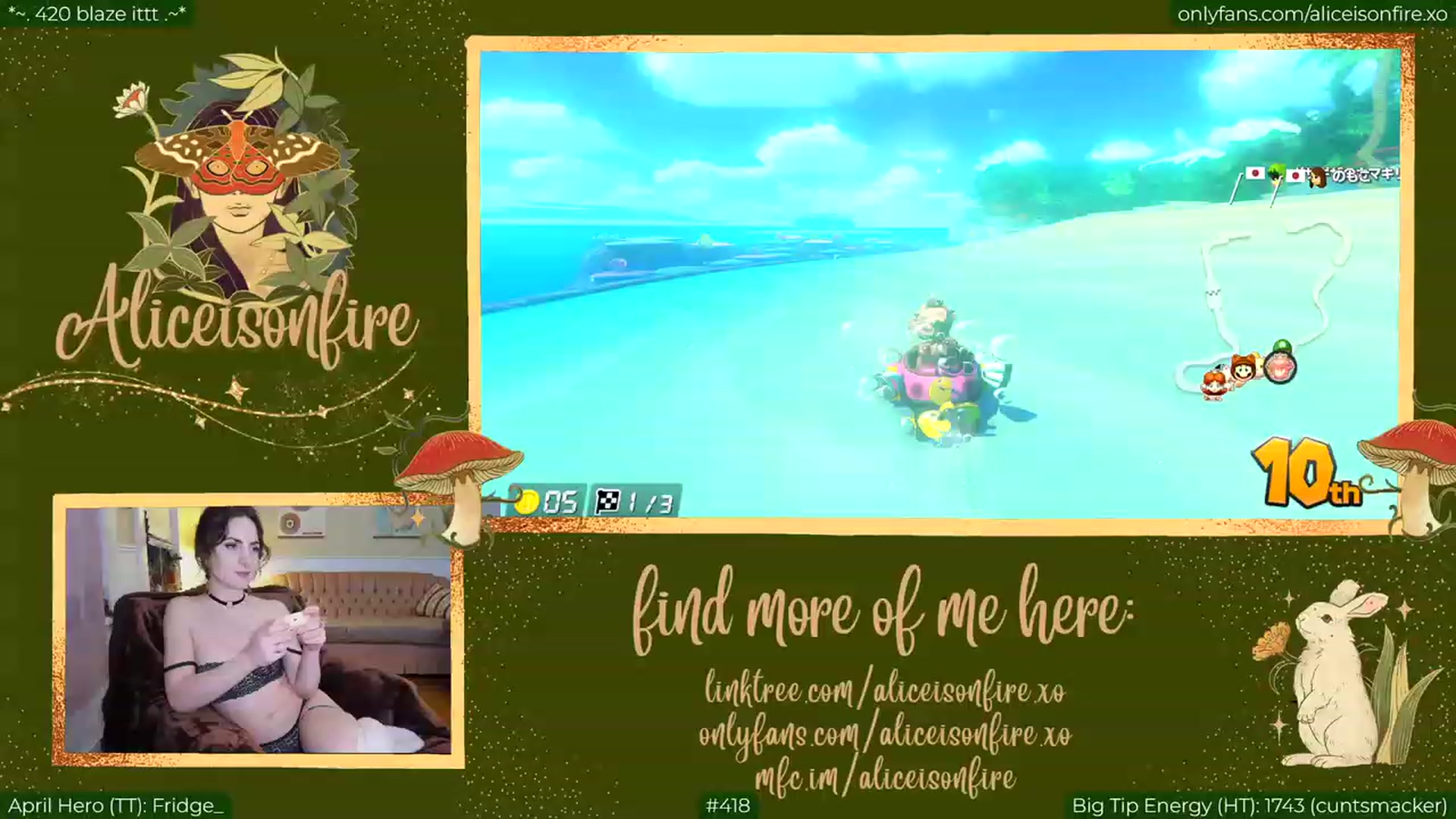 Gallery image thumbnail from aliceisonfire's myfreecams stream on, 04/21/2023, 07:03 image 11 of 20