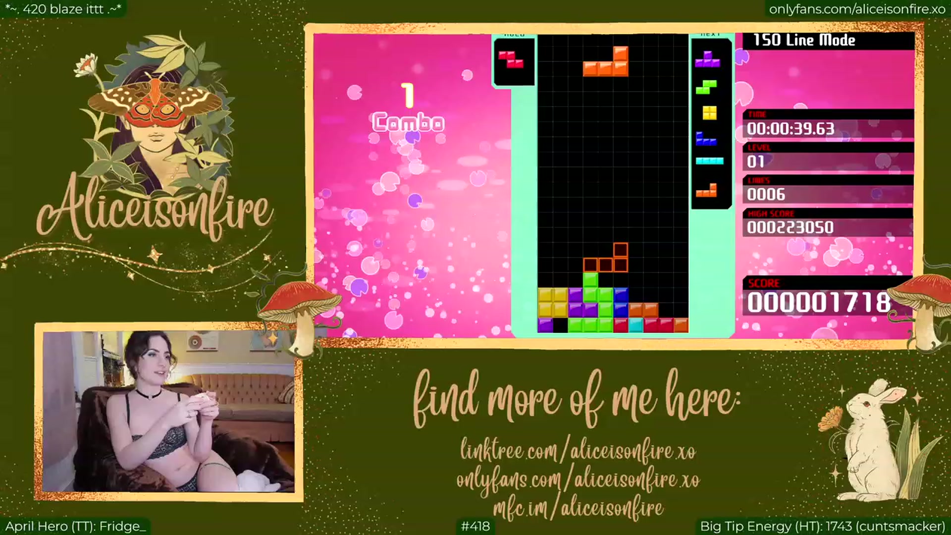 Gallery image thumbnail from aliceisonfire's myfreecams stream on, 04/21/2023, 07:03 image 13 of 20