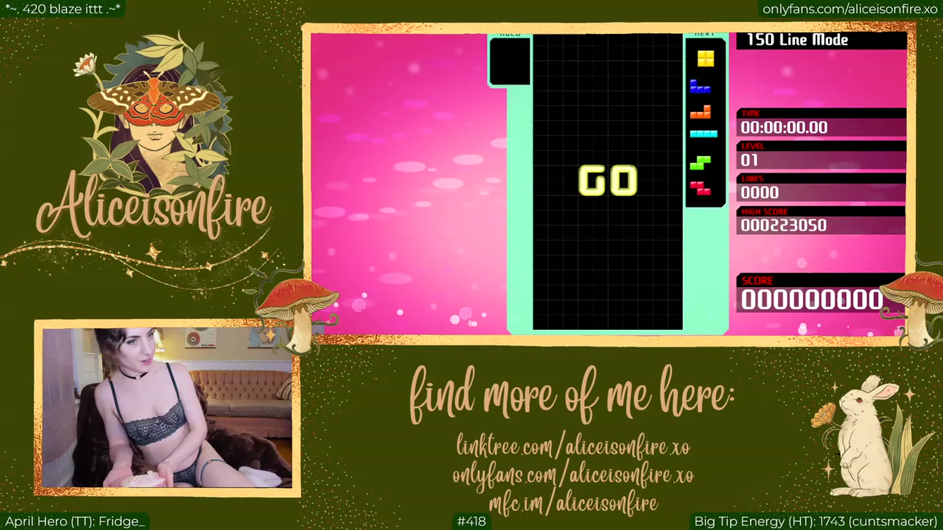Gallery image thumbnail from aliceisonfire's myfreecams stream on, 04/21/2023, 07:03 image 12 of 20