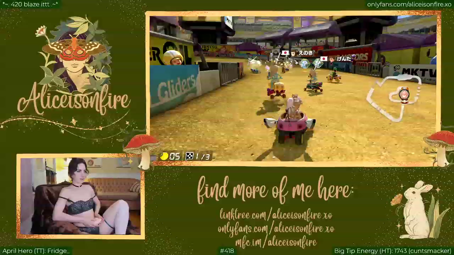 Gallery image thumbnail from aliceisonfire's myfreecams stream on, 04/21/2023, 07:03 image 8 of 20