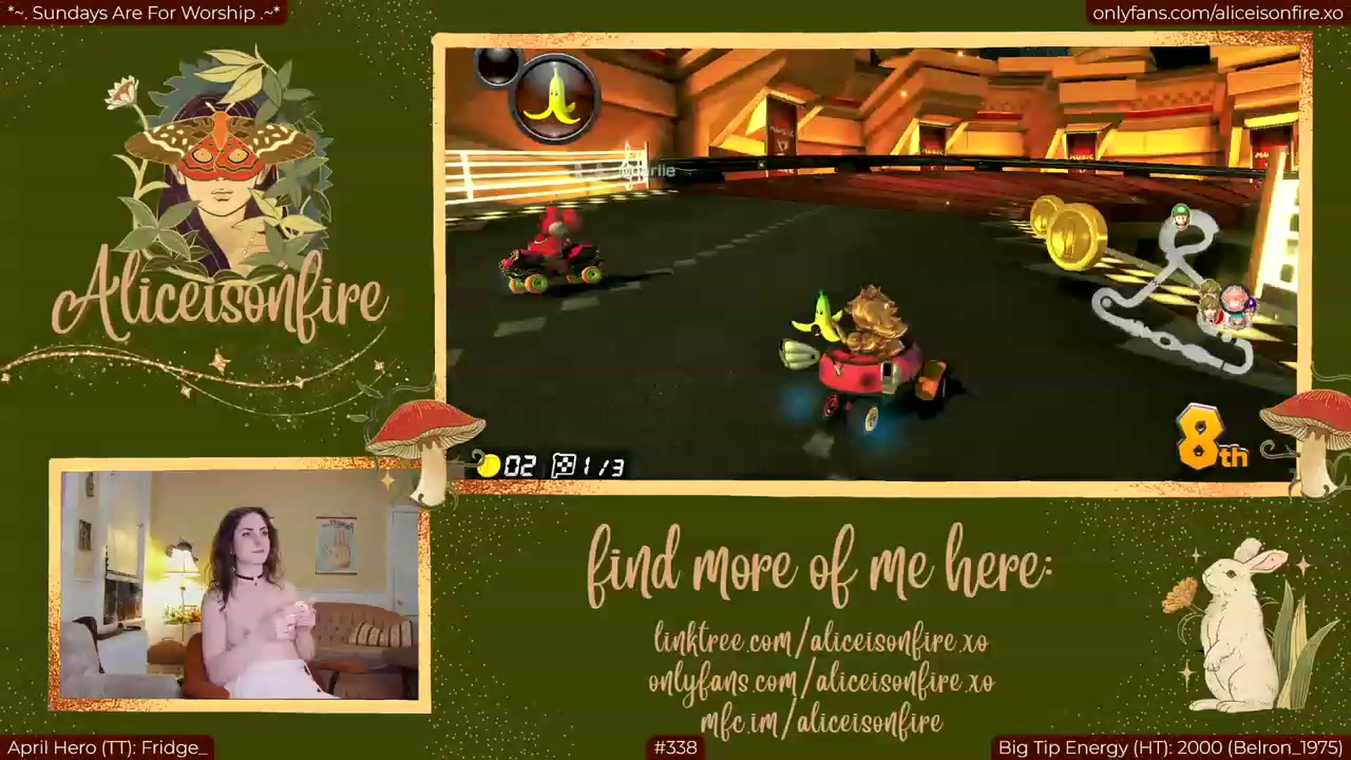 Gallery image thumbnail from aliceisonfire's myfreecams stream on, 05/01/2023, 07:55 image 9 of 20