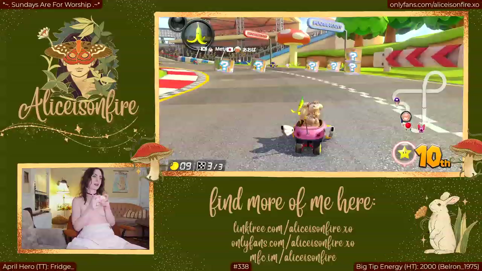 Gallery image thumbnail from aliceisonfire's myfreecams stream on, 05/01/2023, 07:55 image 8 of 20
