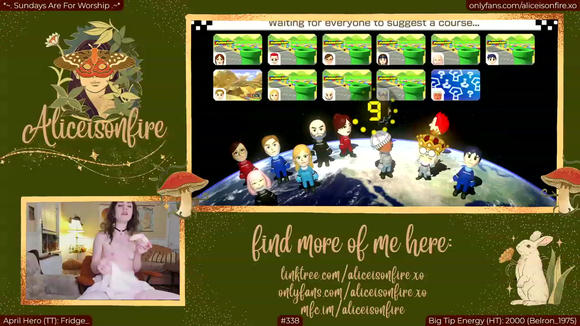 Gallery image thumbnail from aliceisonfire's myfreecams stream on, 05/01/2023, 07:55 image 7 of 20