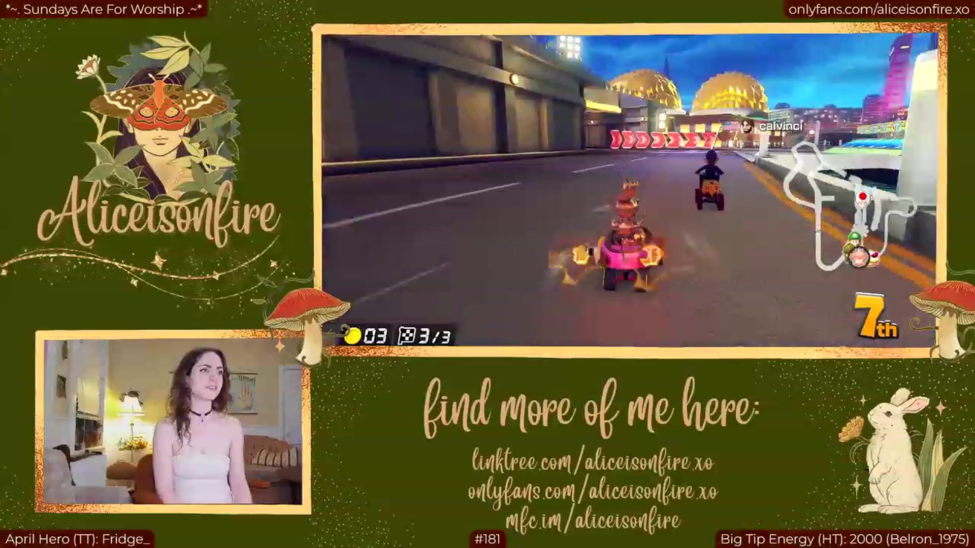 Gallery image thumbnail from aliceisonfire's myfreecams stream on, 05/01/2023, 07:55 image 13 of 20