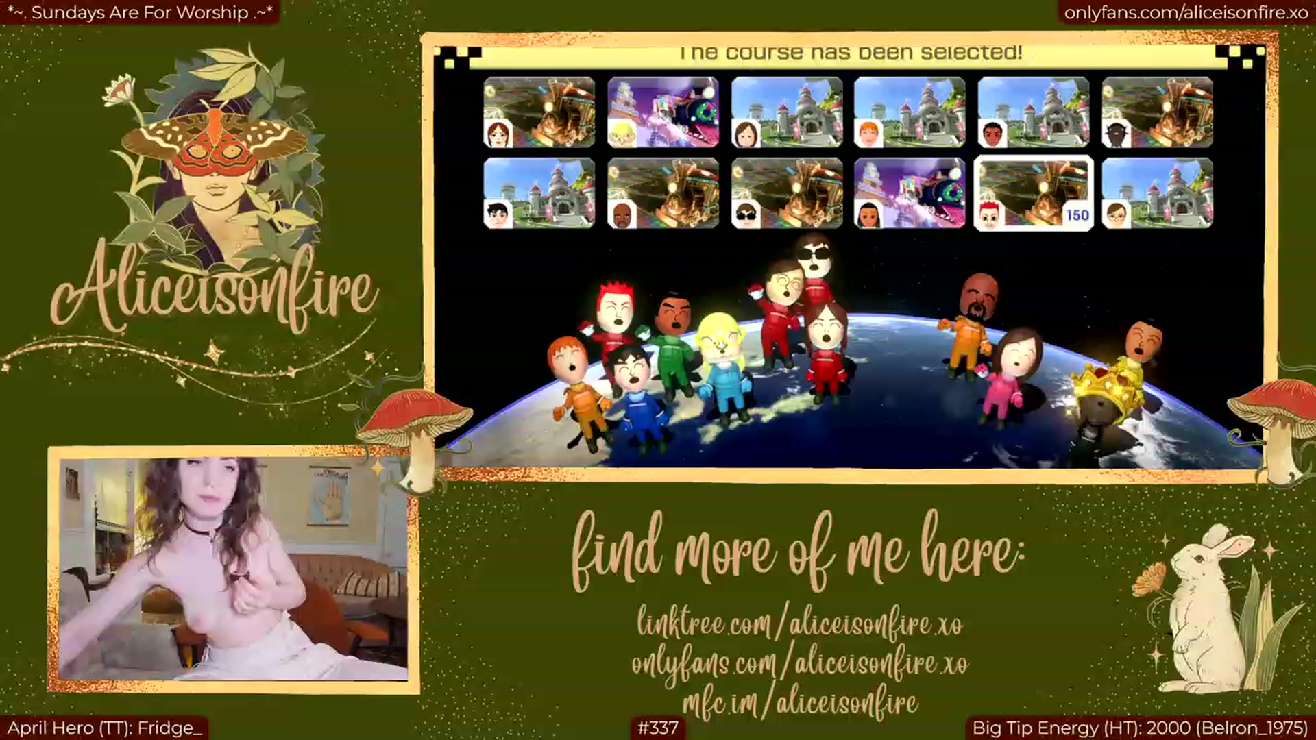 Gallery image thumbnail from aliceisonfire's myfreecams stream on, 05/01/2023, 07:55 image 3 of 20