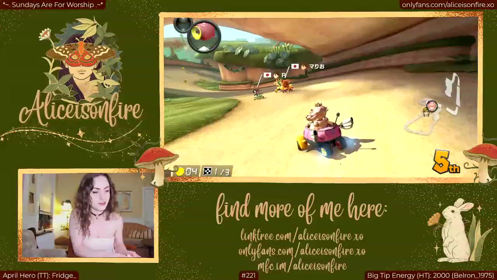 Gallery image thumbnail from aliceisonfire's myfreecams stream on, 05/01/2023, 07:55 image 14 of 20