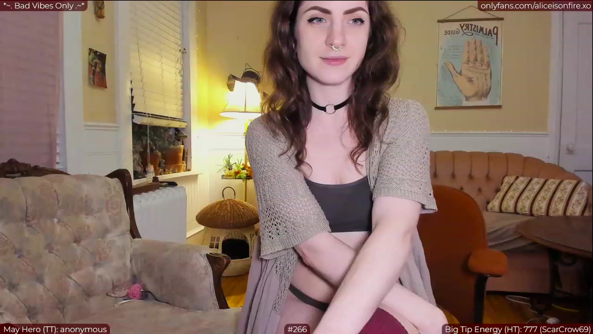 Gallery image thumbnail from aliceisonfire's myfreecams stream on, 05/09/2023, 06:34 image 8 of 20
