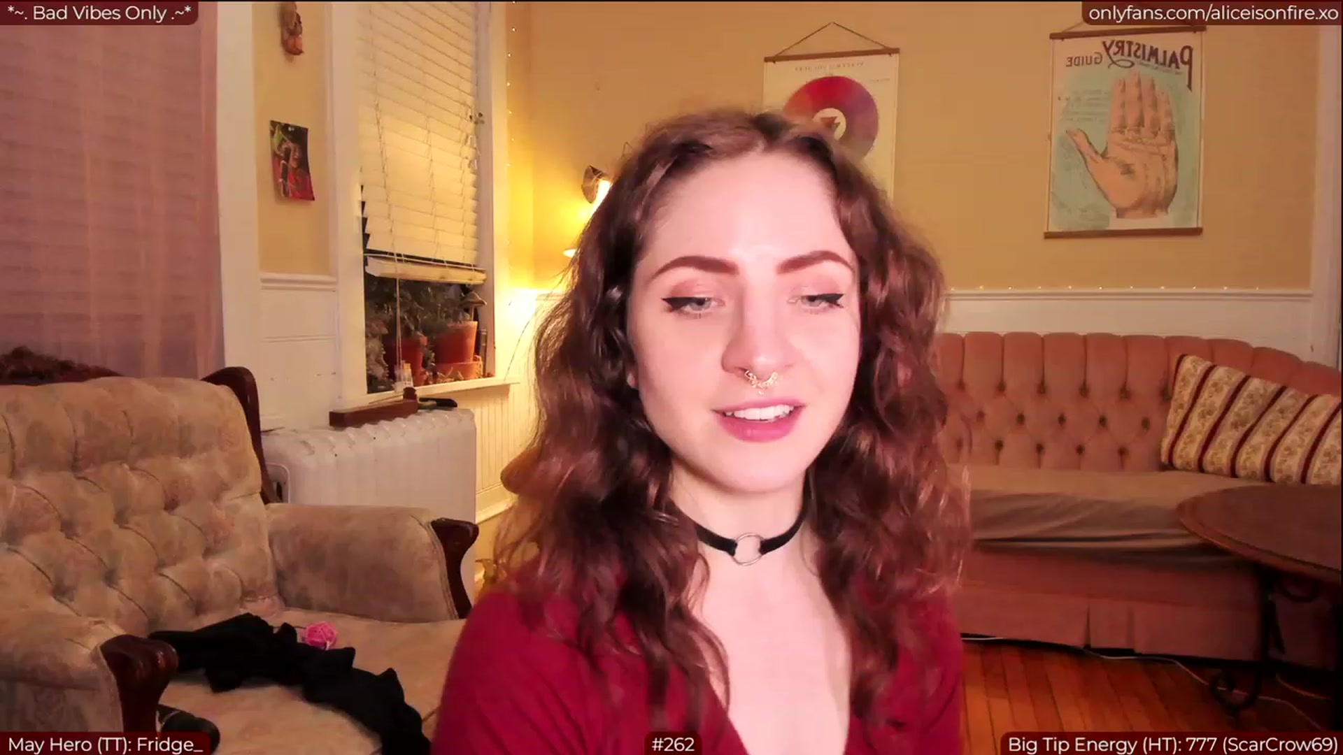 Gallery image thumbnail from aliceisonfire's myfreecams stream on, 05/11/2023, 08:55 image 10 of 20