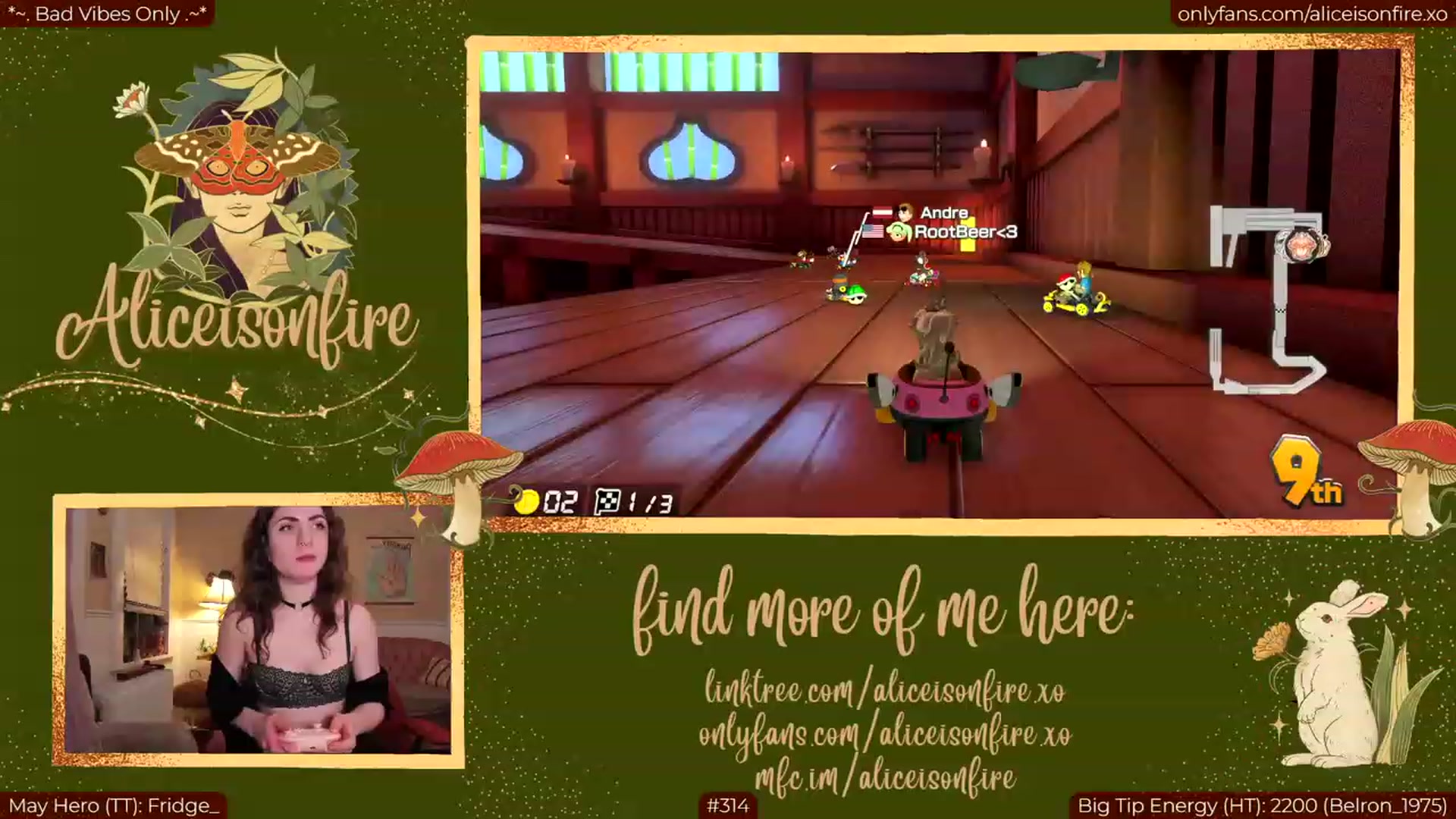 Gallery image thumbnail from aliceisonfire's myfreecams stream on, 05/18/2023, 08:28 image 8 of 20