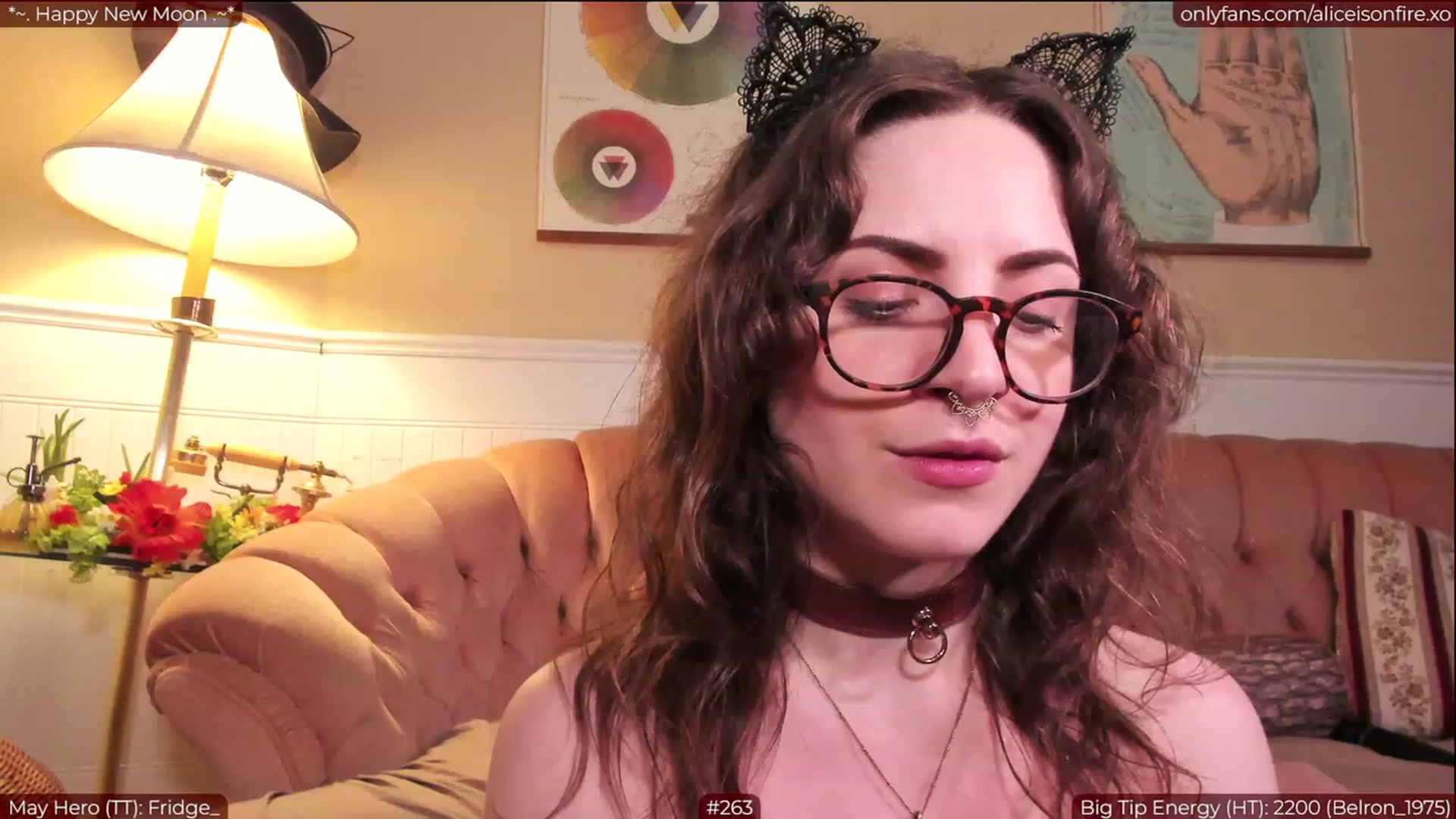 Gallery image thumbnail from aliceisonfire's myfreecams stream on, 05/22/2023, 07:43 image 19 of 20