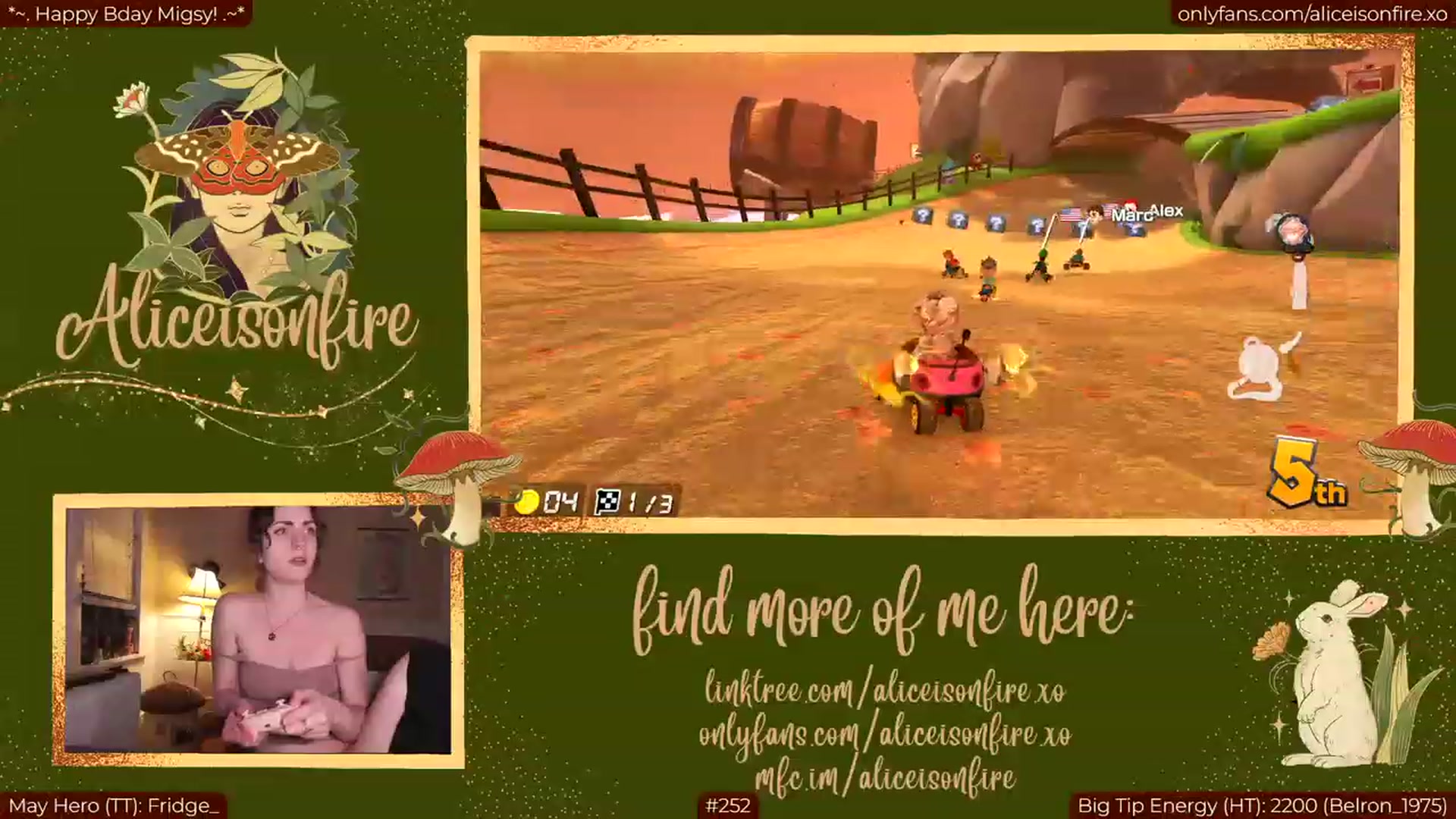 Gallery image thumbnail from aliceisonfire's myfreecams stream on, 05/23/2023, 08:44 image 15 of 20
