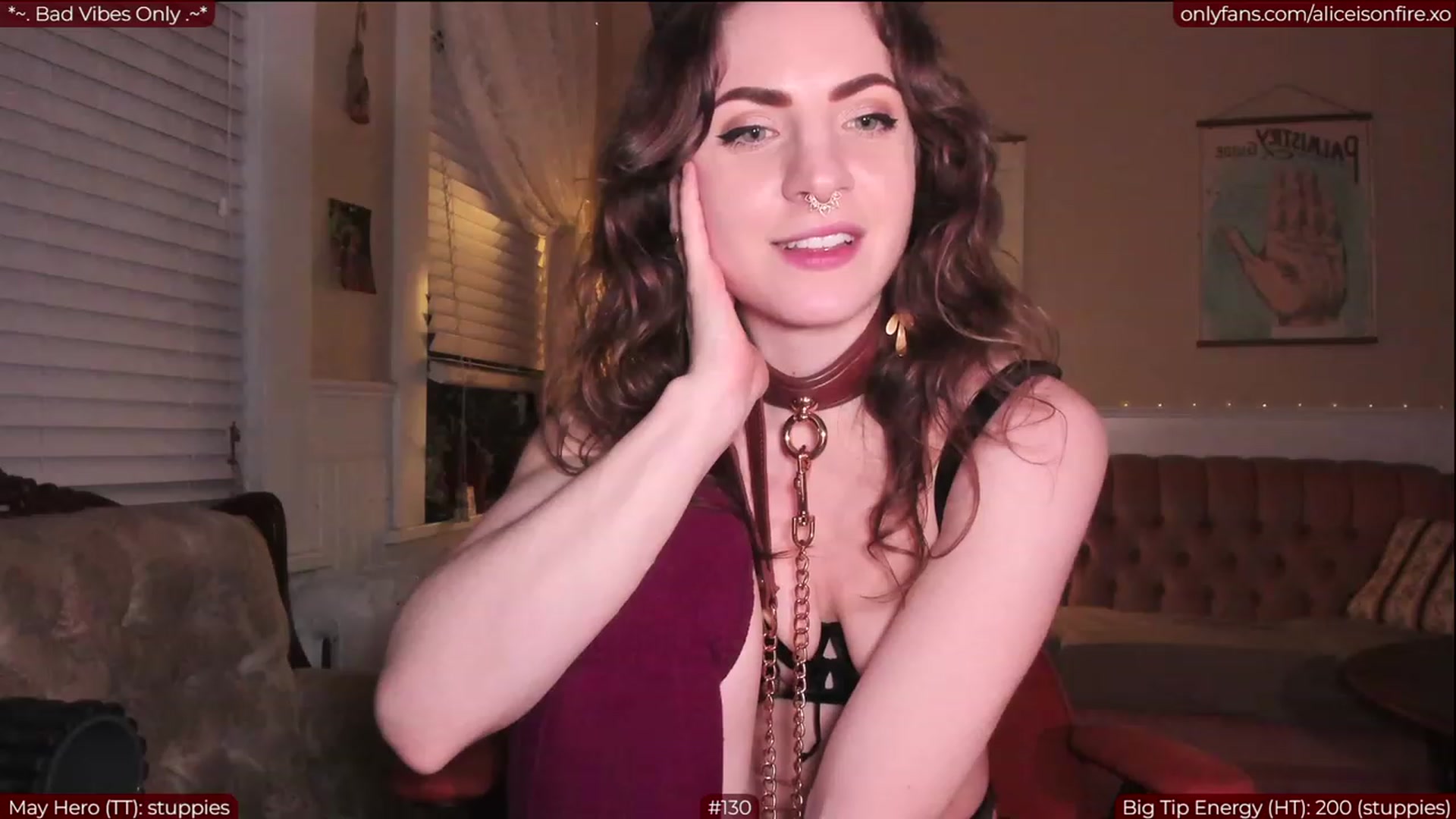 Gallery image thumbnail from aliceisonfire's myfreecams stream on, 06/01/2023, 07:56 image 20 of 20