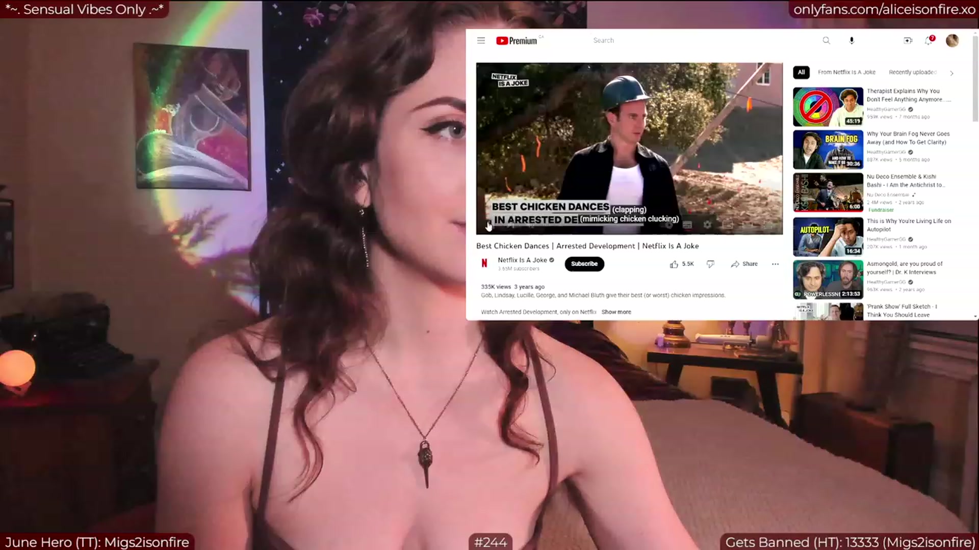 Gallery image thumbnail from aliceisonfire's myfreecams stream on, 06/15/2023, 04:35 image 3 of 20
