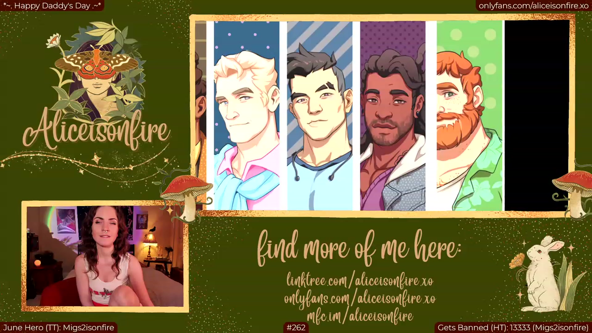 Gallery image thumbnail from aliceisonfire's myfreecams stream on, 06/19/2023, 04:52 image 4 of 20