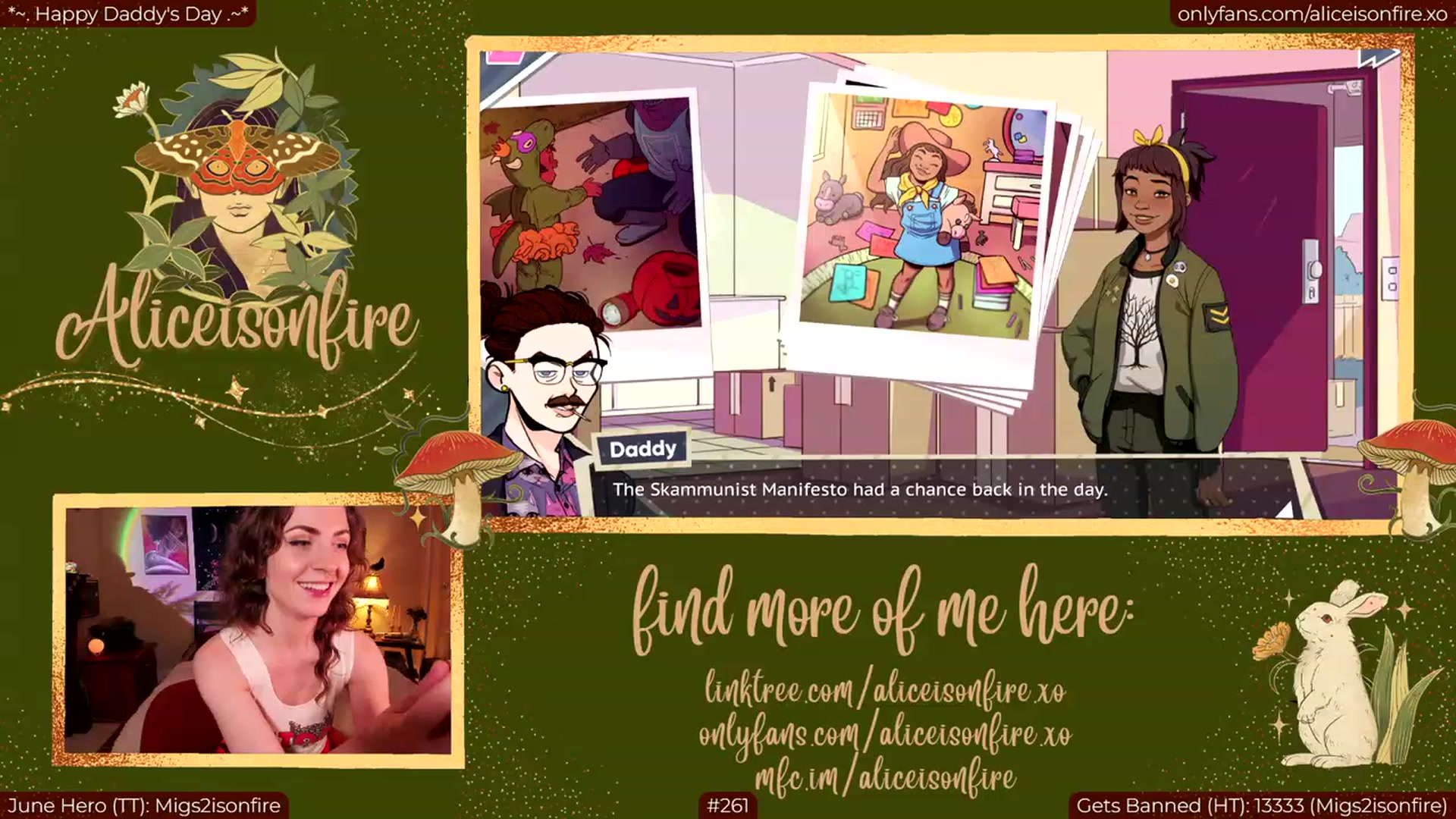 Gallery image thumbnail from aliceisonfire's myfreecams stream on, 06/19/2023, 04:52 image 17 of 20