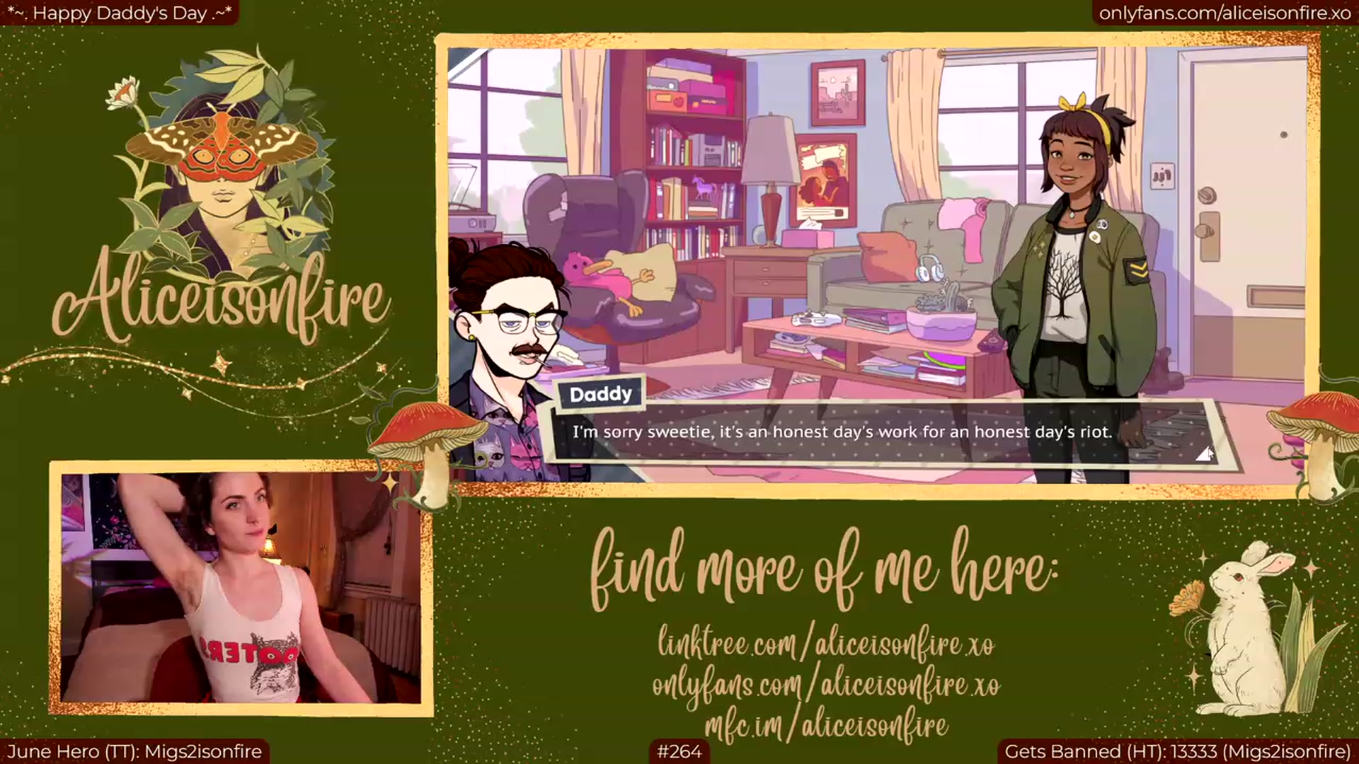 Gallery image thumbnail from aliceisonfire's myfreecams stream on, 06/19/2023, 08:11 image 4 of 20