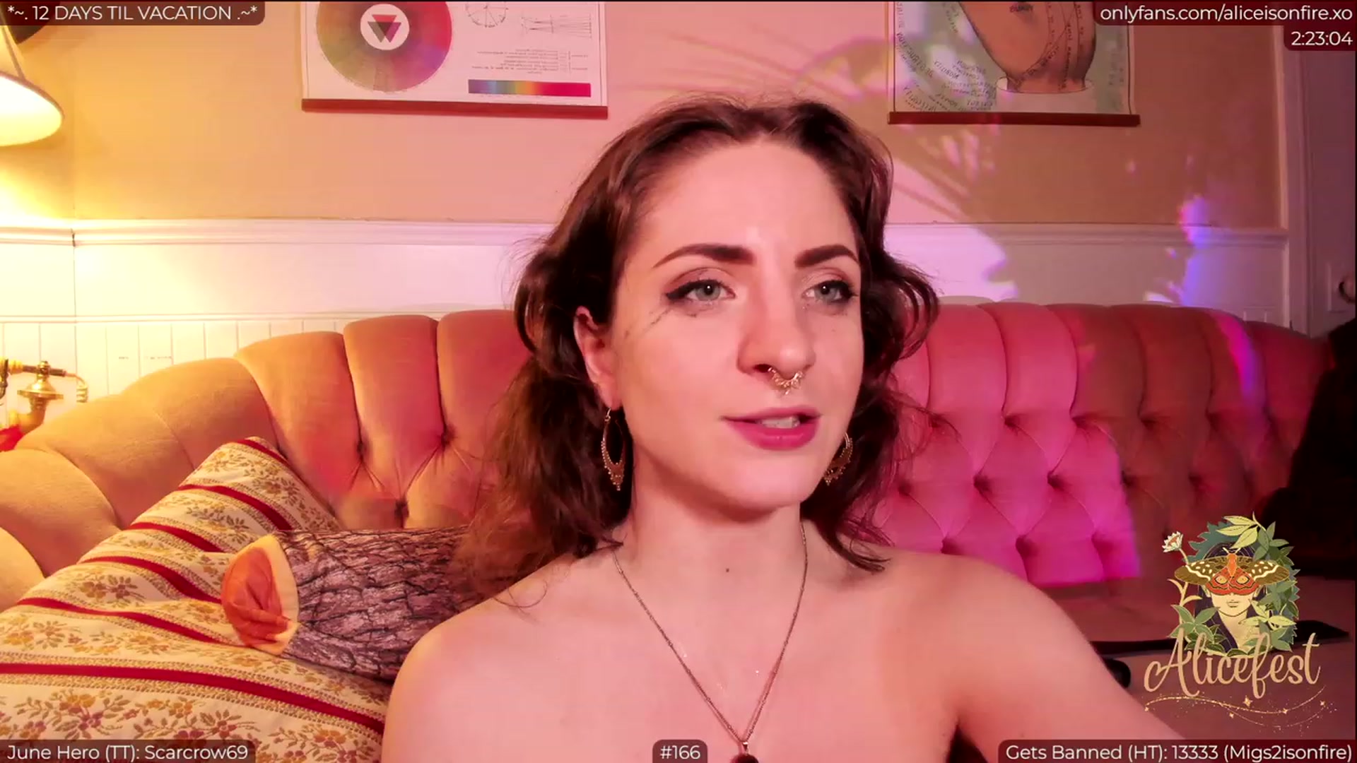 Gallery image thumbnail from aliceisonfire's myfreecams stream on, 06/22/2023, 08:17 image 16 of 20