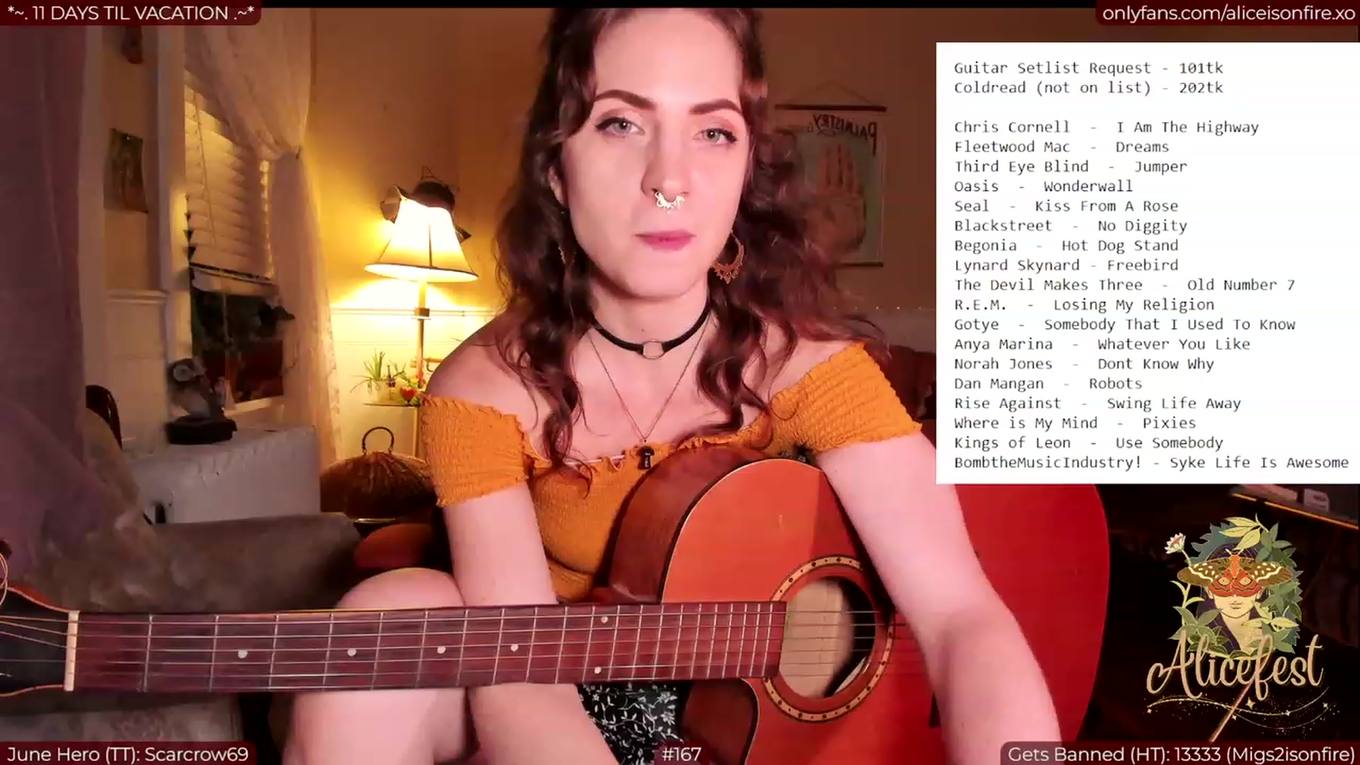 Gallery image thumbnail from aliceisonfire's myfreecams stream on, 06/23/2023, 07:12 image 18 of 20