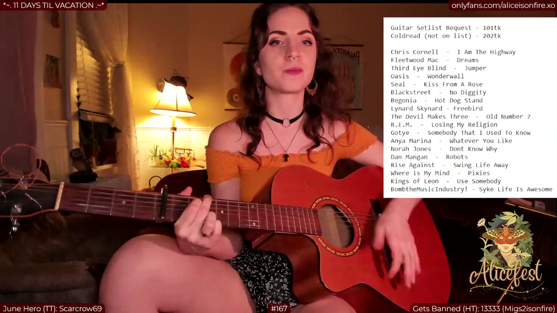 Gallery image thumbnail from aliceisonfire's myfreecams stream on, 06/23/2023, 07:12 image 19 of 20