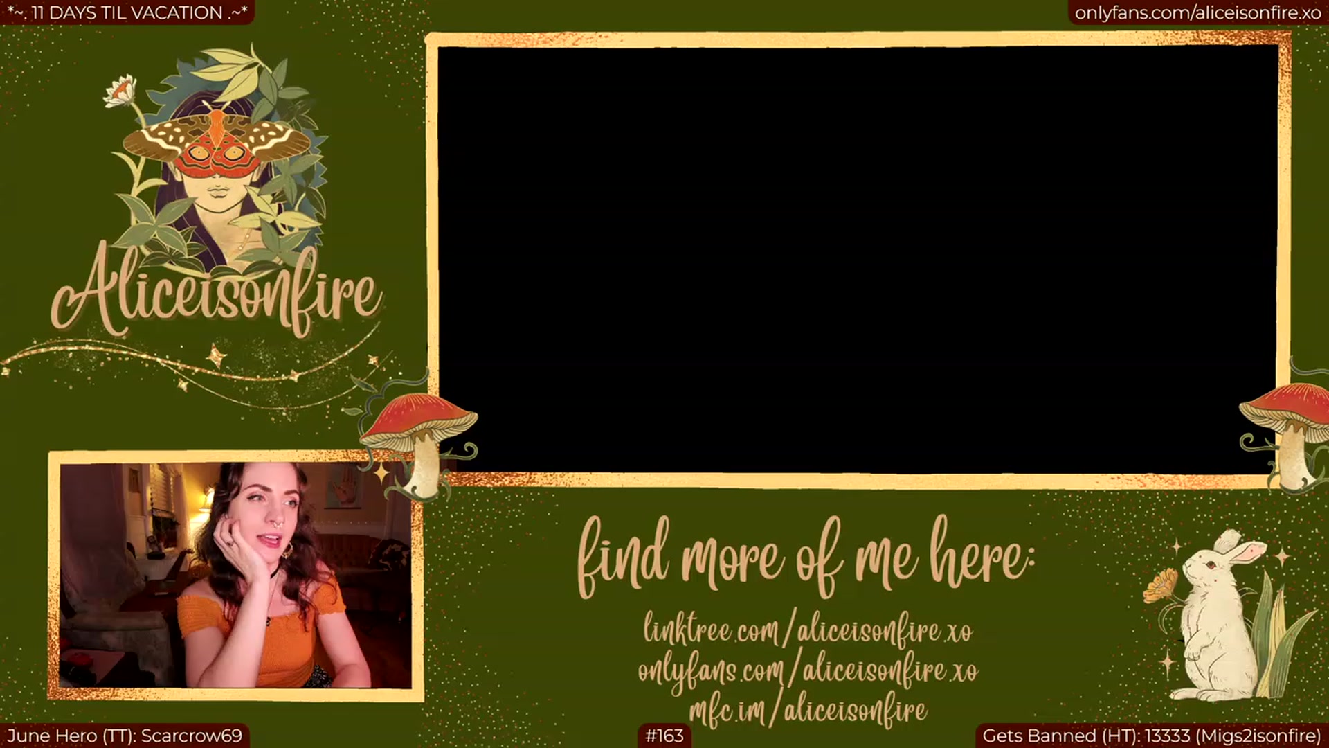 Gallery image thumbnail from aliceisonfire's myfreecams stream on, 06/23/2023, 08:09 image 11 of 20