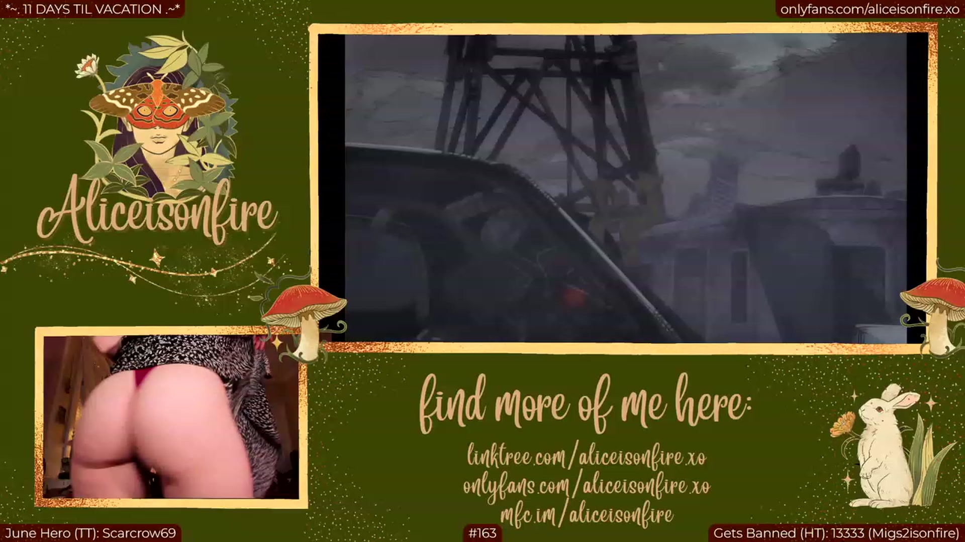 Gallery image thumbnail from aliceisonfire's myfreecams stream on, 06/23/2023, 08:09 image 2 of 20