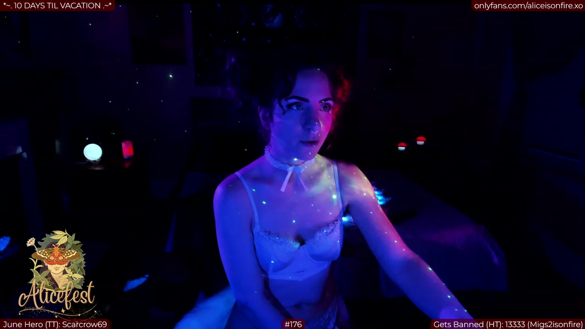 Gallery image thumbnail from aliceisonfire's myfreecams stream on, 06/24/2023, 09:11 image 8 of 20