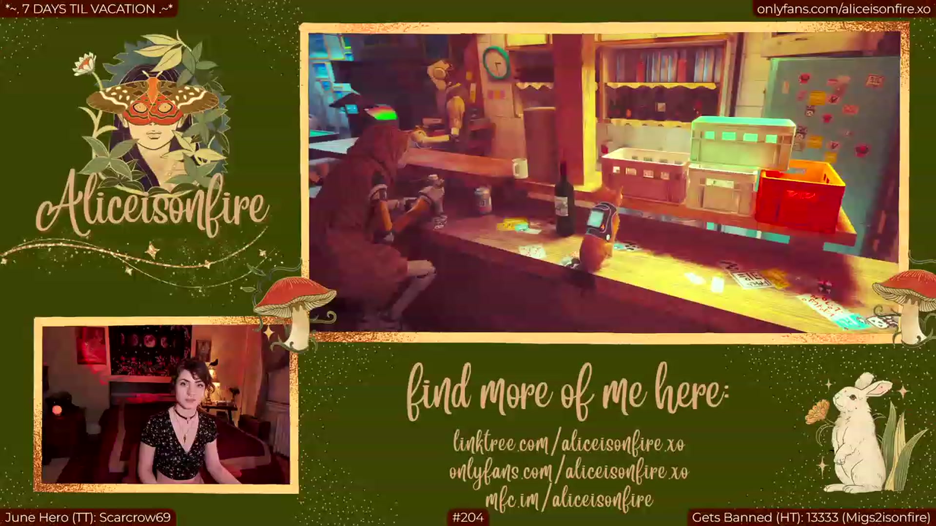 Gallery image thumbnail from aliceisonfire's myfreecams stream on, 06/27/2023, 05:00 image 7 of 20