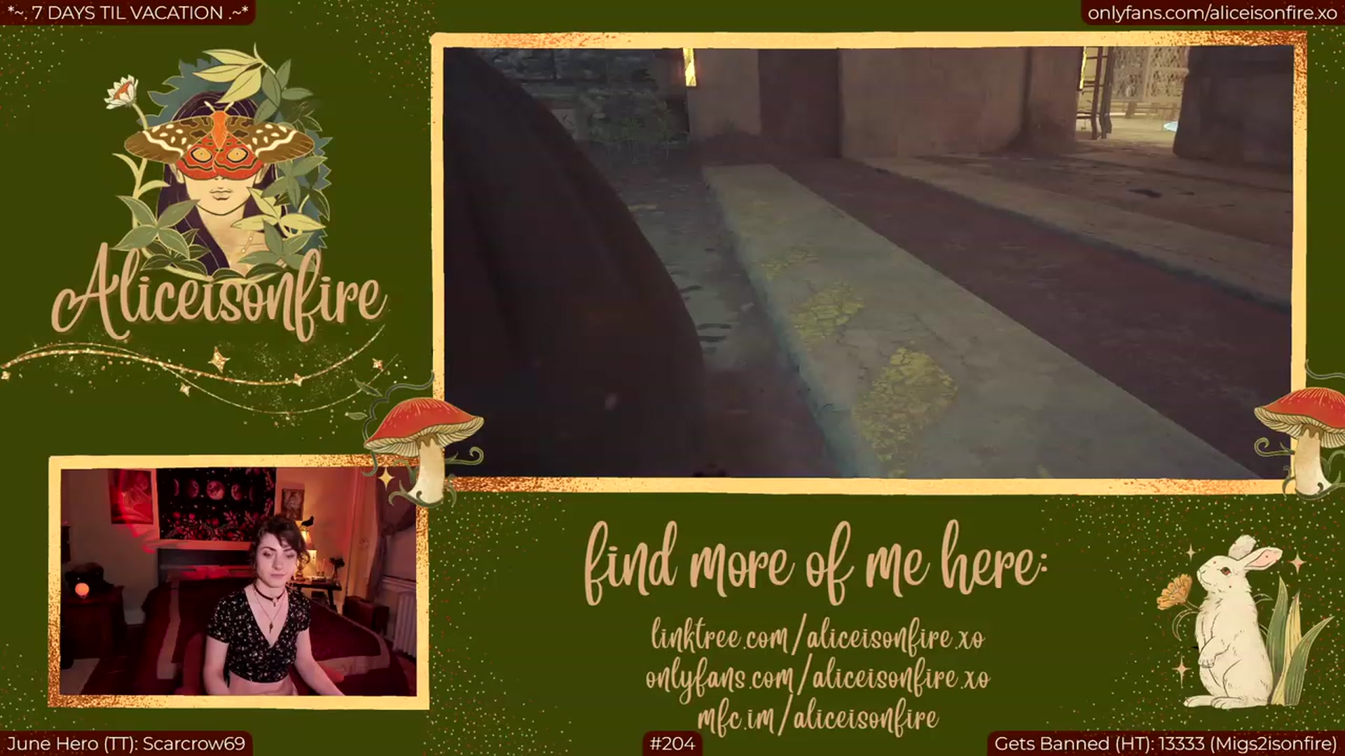 Gallery image thumbnail from aliceisonfire's myfreecams stream on, 06/27/2023, 05:00 image 12 of 20