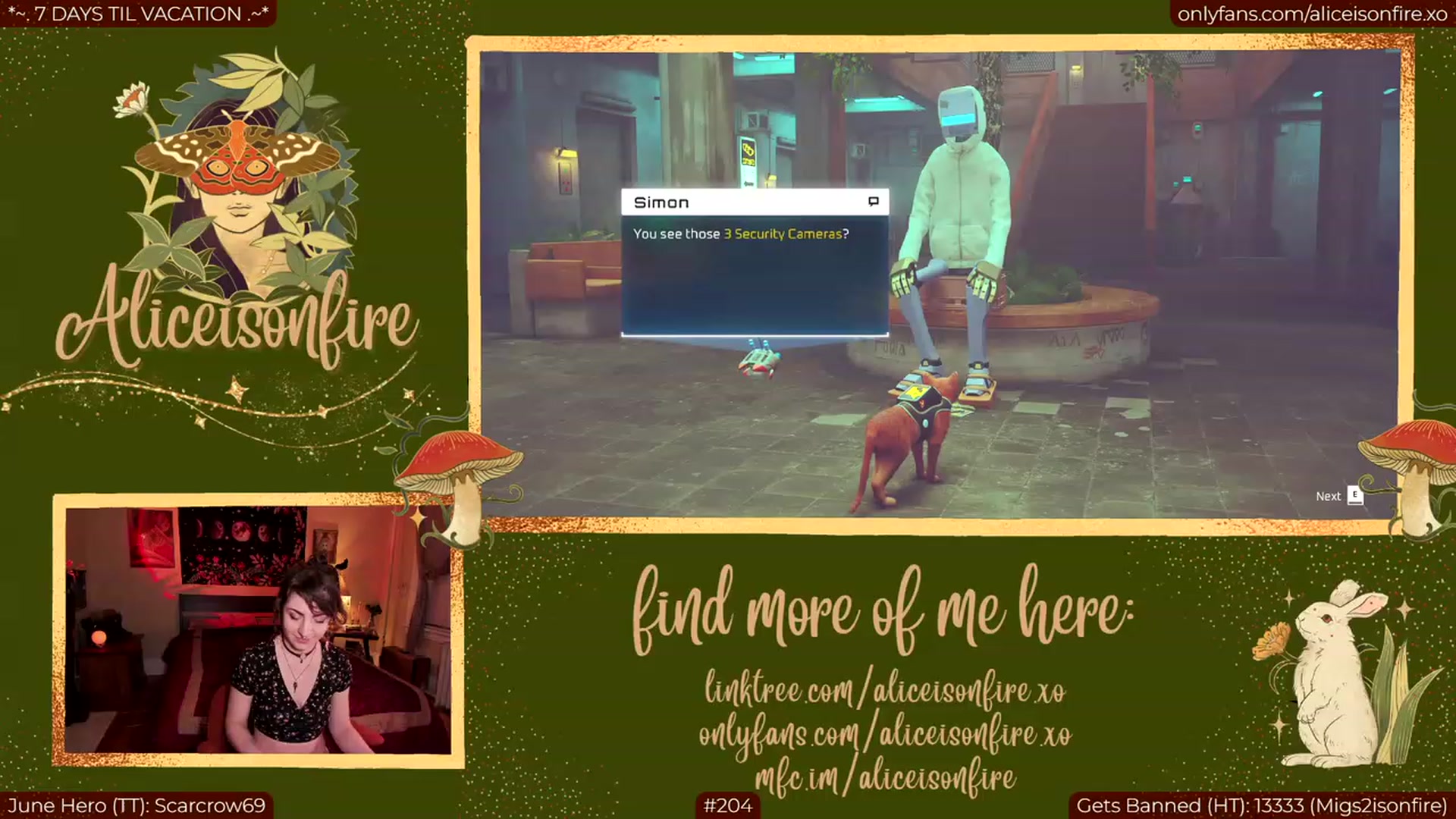 Gallery image thumbnail from aliceisonfire's myfreecams stream on, 06/27/2023, 05:00 image 3 of 20