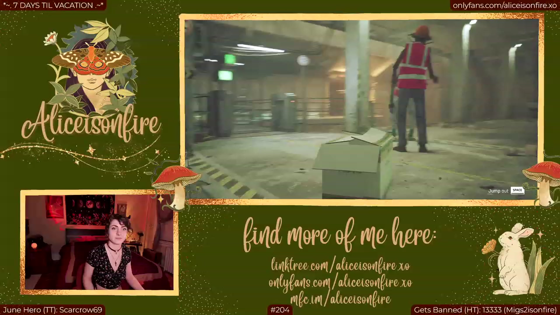 Gallery image thumbnail from aliceisonfire's myfreecams stream on, 06/27/2023, 05:00 image 9 of 20