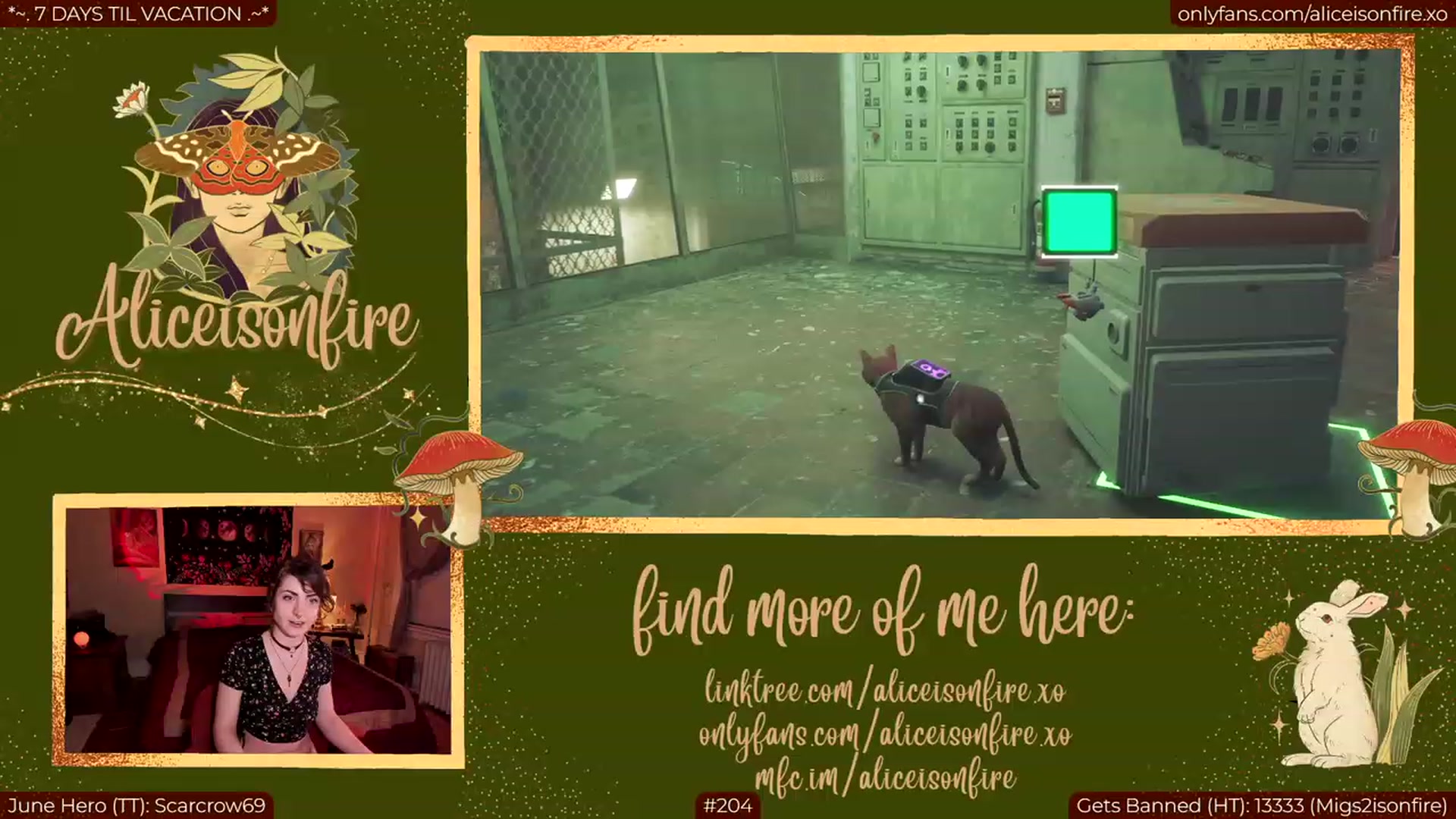 Gallery image thumbnail from aliceisonfire's myfreecams stream on, 06/27/2023, 05:00 image 14 of 20