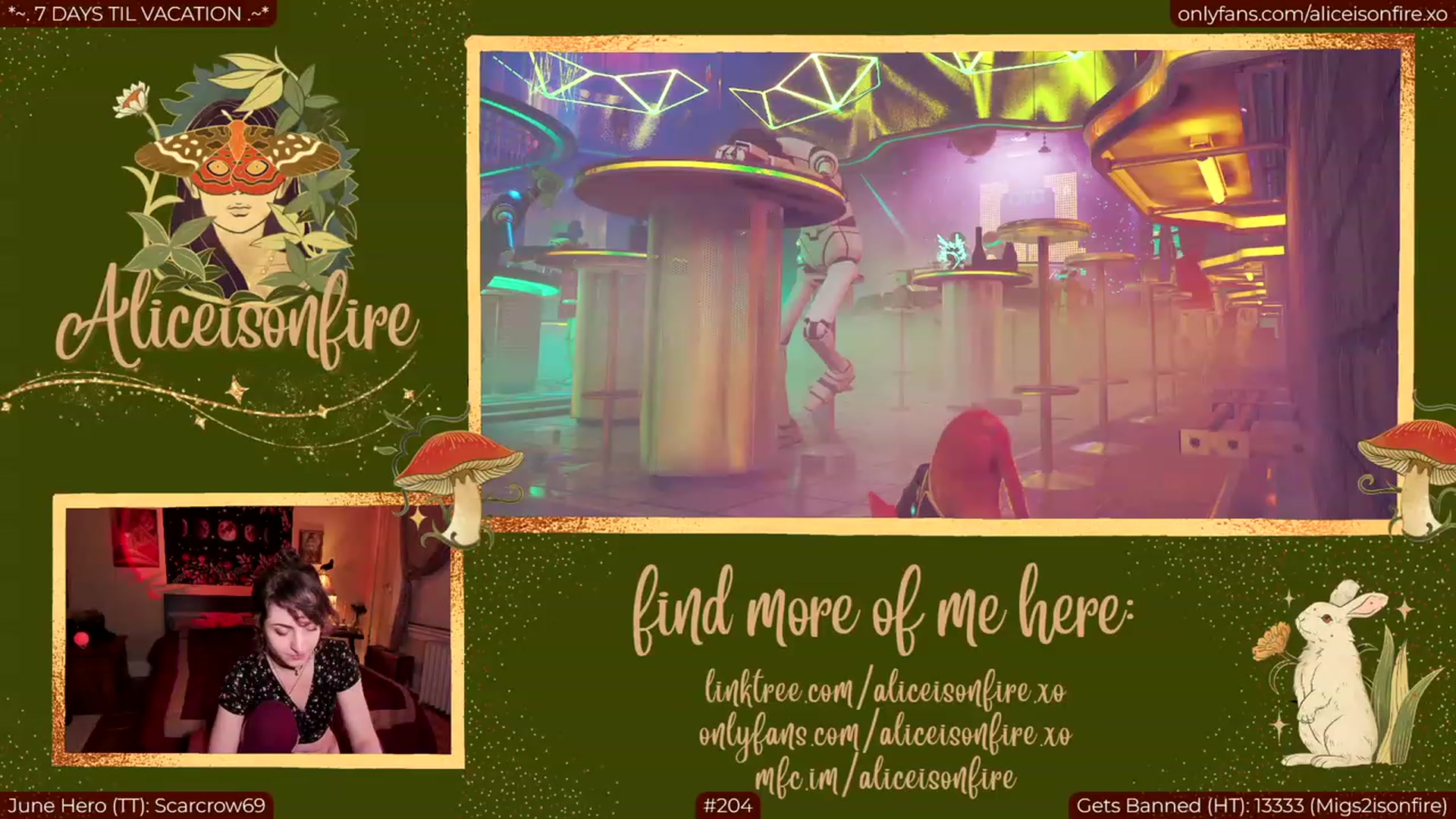 Gallery image thumbnail from aliceisonfire's myfreecams stream on, 06/27/2023, 06:19 image 5 of 20