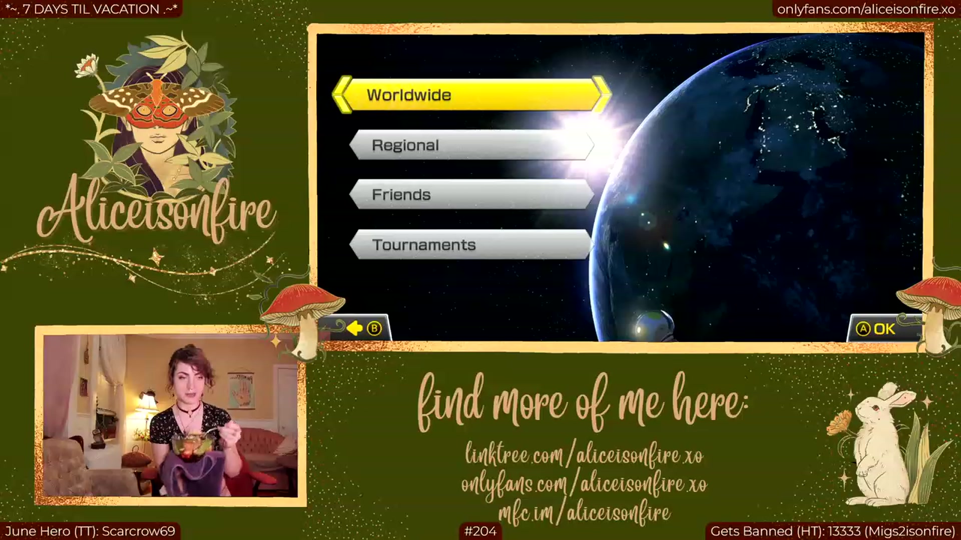 Gallery image thumbnail from aliceisonfire's myfreecams stream on, 06/27/2023, 06:19 image 19 of 20
