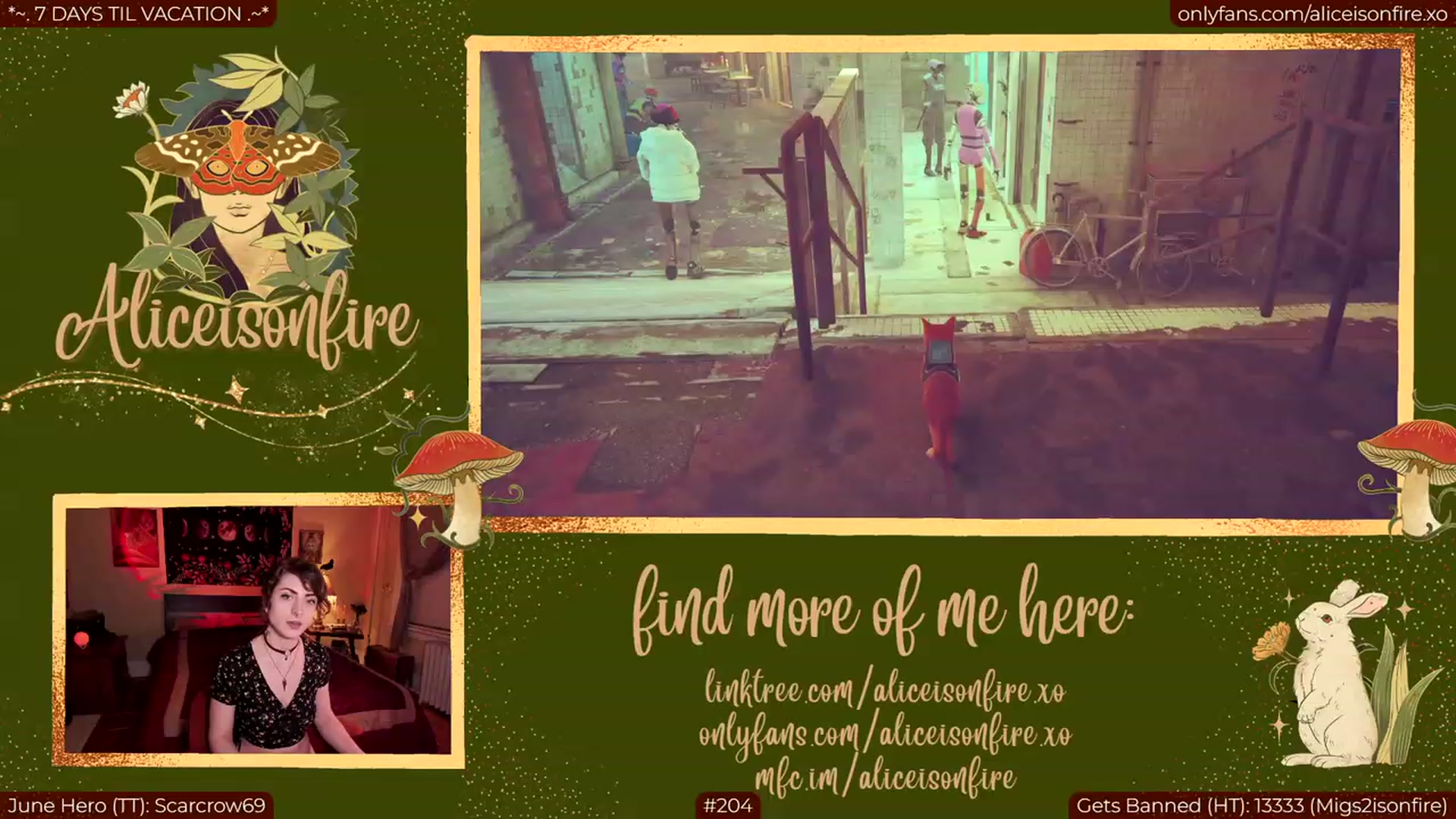 Gallery image thumbnail from aliceisonfire's myfreecams stream on, 06/27/2023, 06:19 image 3 of 20