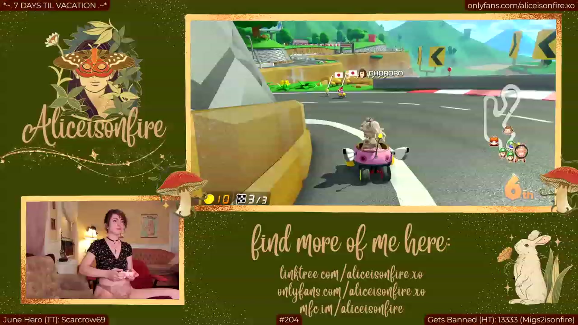Gallery image thumbnail from aliceisonfire's myfreecams stream on, 06/27/2023, 07:05 image 2 of 20