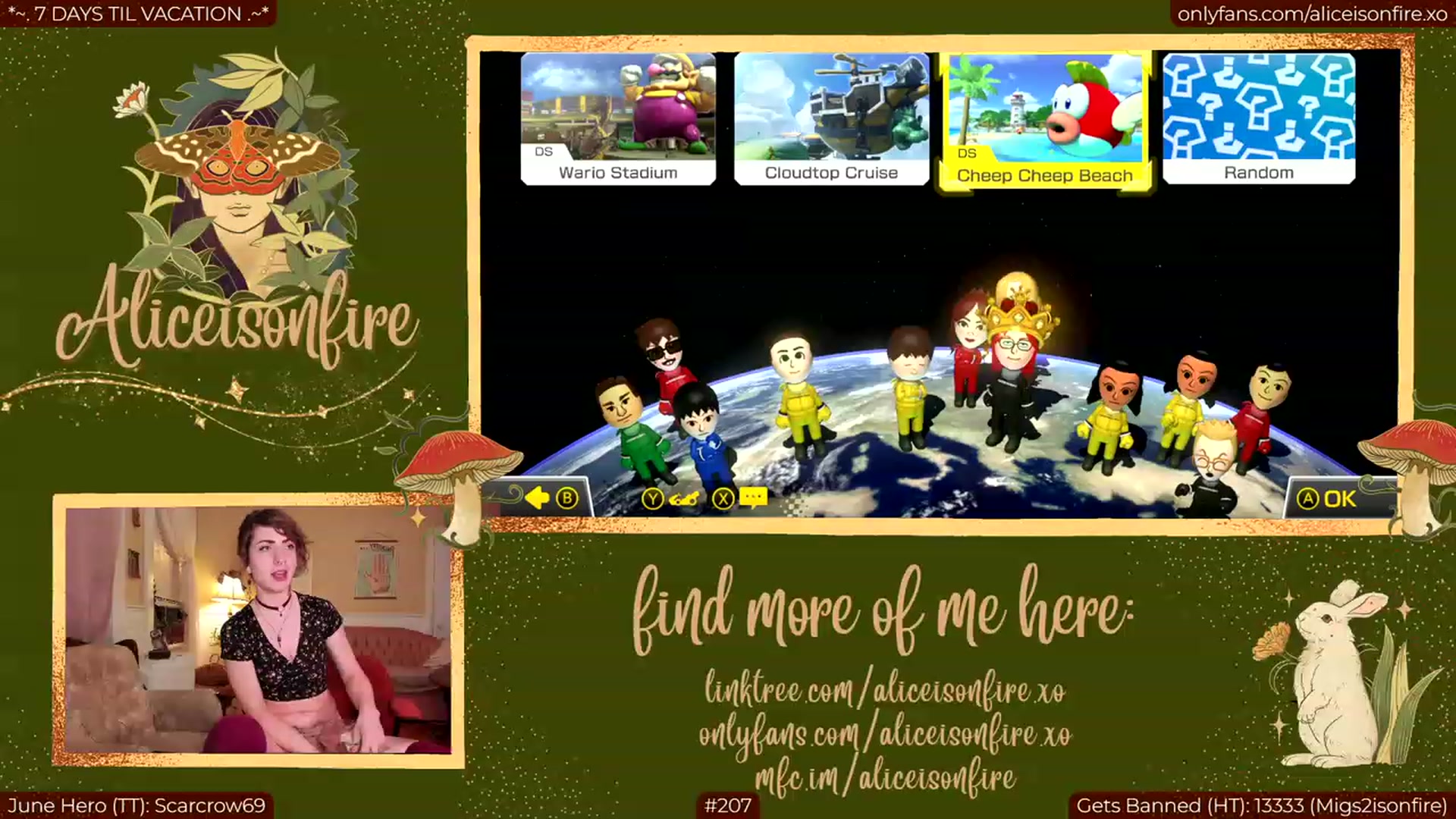 Gallery image thumbnail from aliceisonfire's myfreecams stream on, 06/27/2023, 07:05 image 12 of 20