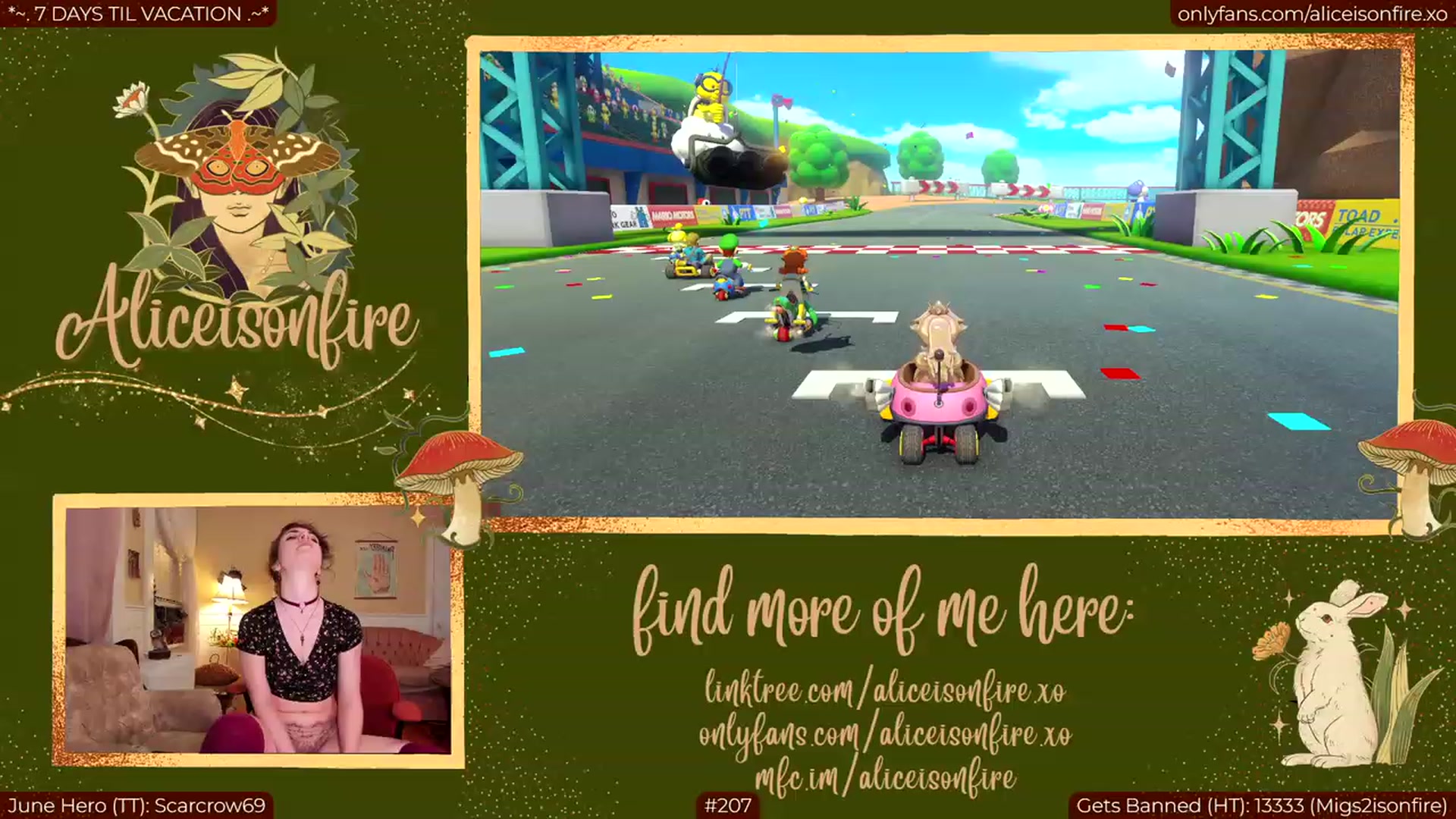Gallery image thumbnail from aliceisonfire's myfreecams stream on, 06/27/2023, 07:05 image 10 of 20