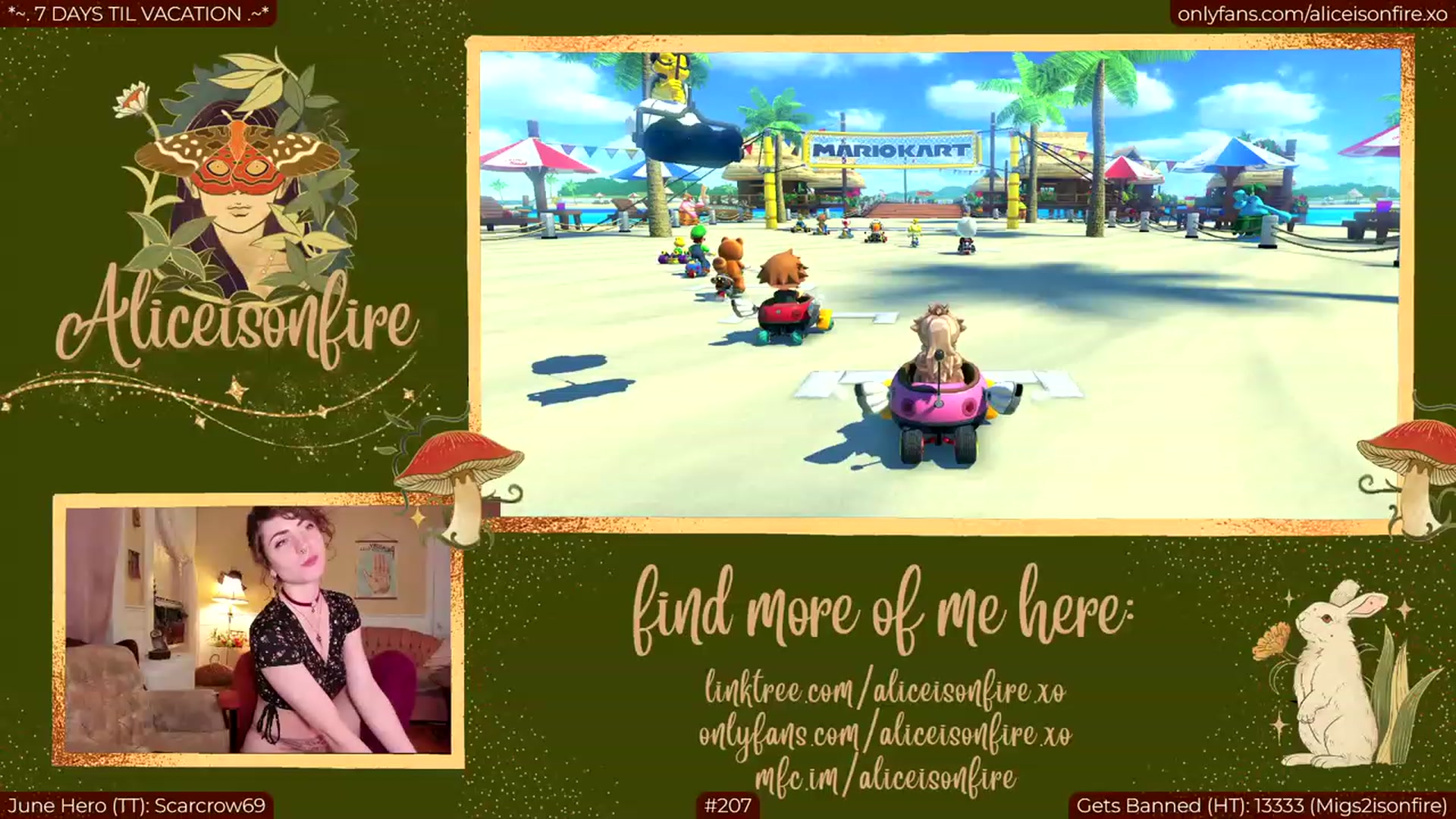 Gallery image thumbnail from aliceisonfire's myfreecams stream on, 06/27/2023, 07:05 image 13 of 20