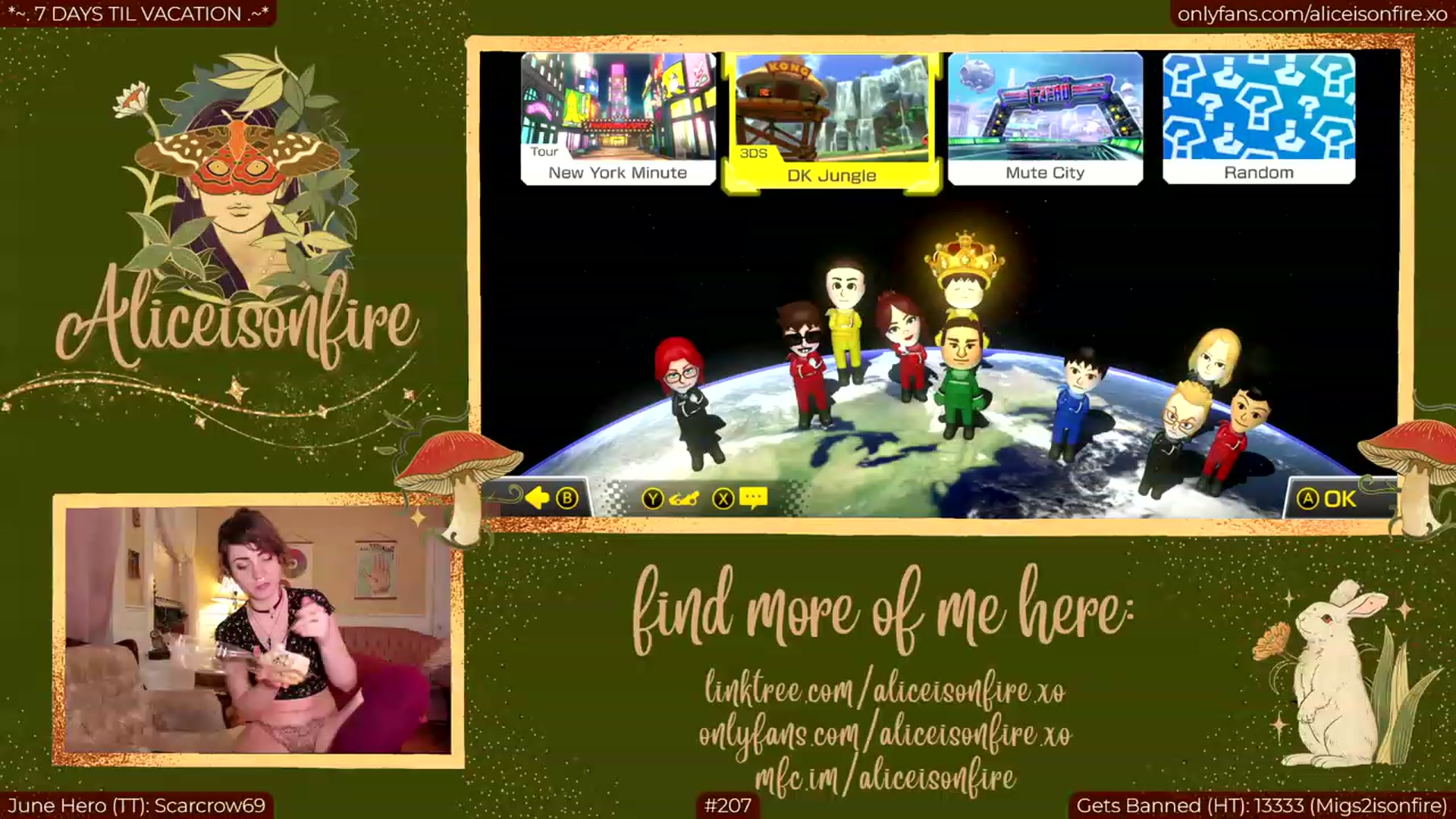 Gallery image thumbnail from aliceisonfire's myfreecams stream on, 06/27/2023, 07:05 image 15 of 20