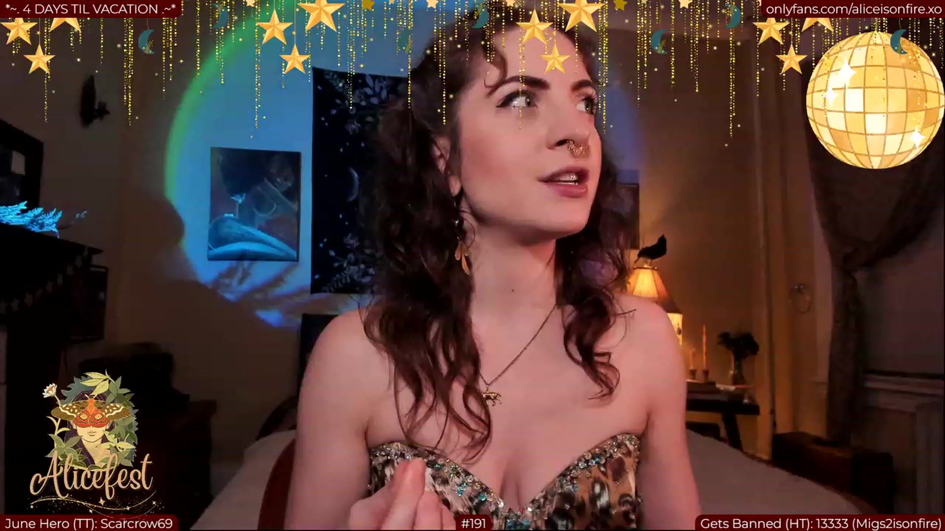 Gallery image thumbnail from aliceisonfire's myfreecams stream on, 06/30/2023, 05:36 image 9 of 20
