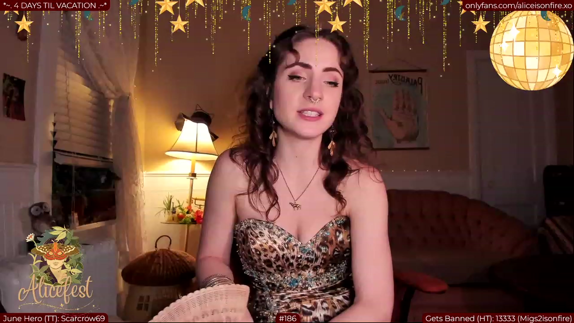 Gallery image thumbnail from aliceisonfire's myfreecams stream on, 06/30/2023, 08:33 image 17 of 20