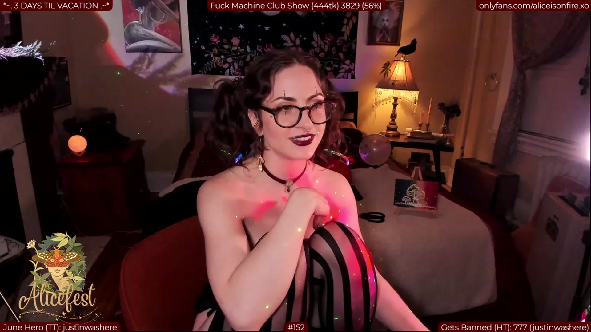 Gallery image thumbnail from aliceisonfire's myfreecams stream on, 07/01/2023, 09:22 image 11 of 20
