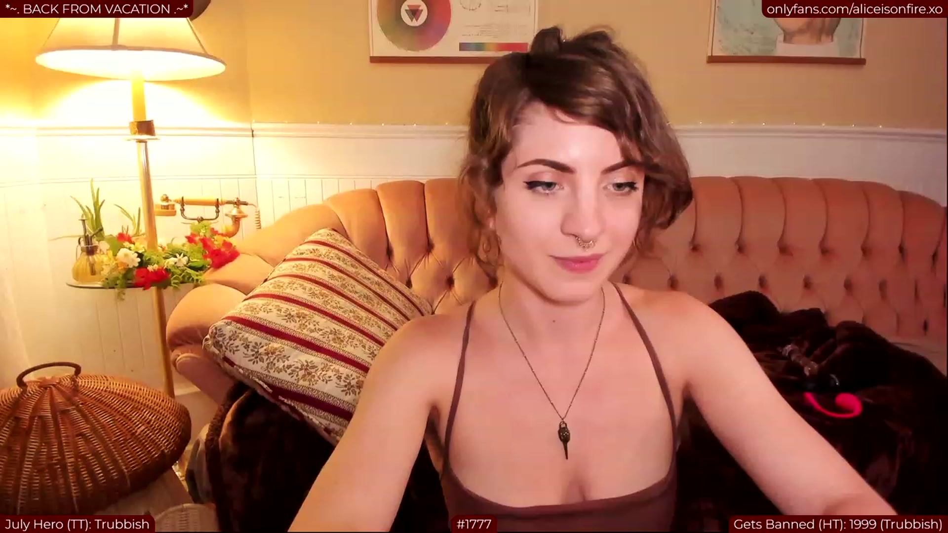 Gallery image thumbnail from aliceisonfire's myfreecams stream on, 07/31/2023, 05:56 image 20 of 20