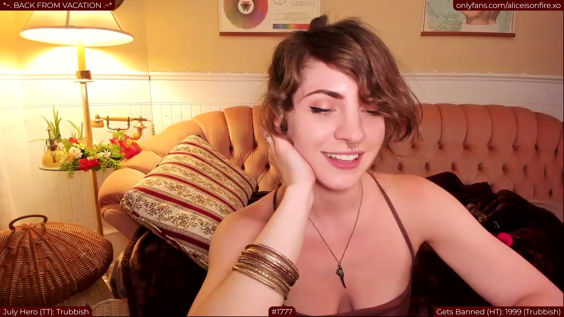 Gallery image thumbnail from aliceisonfire's myfreecams stream on, 07/31/2023, 05:56 image 19 of 20