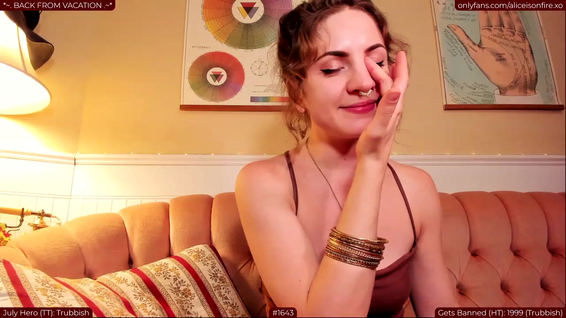 Gallery image thumbnail from aliceisonfire's myfreecams stream on, 07/31/2023, 09:40 image 5 of 20