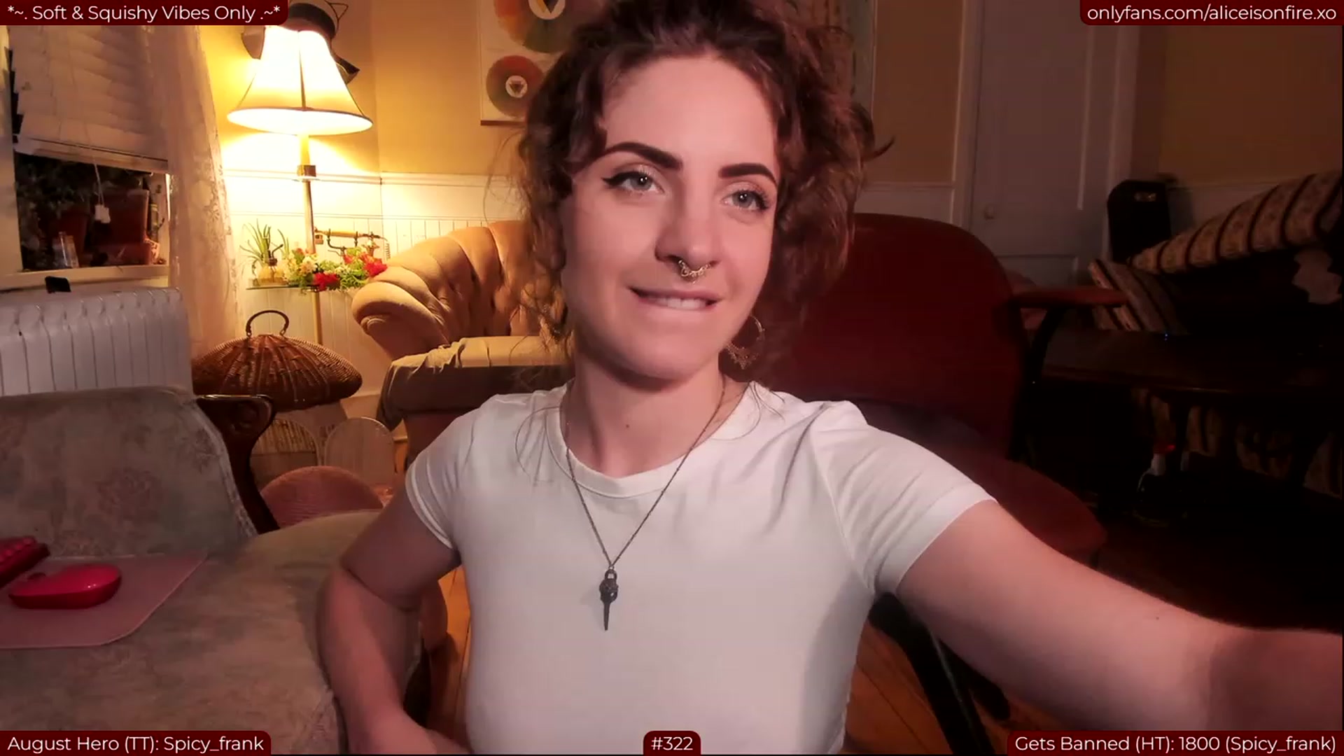 Gallery image thumbnail from aliceisonfire's myfreecams stream on, 08/04/2023, 06:34 image 19 of 20