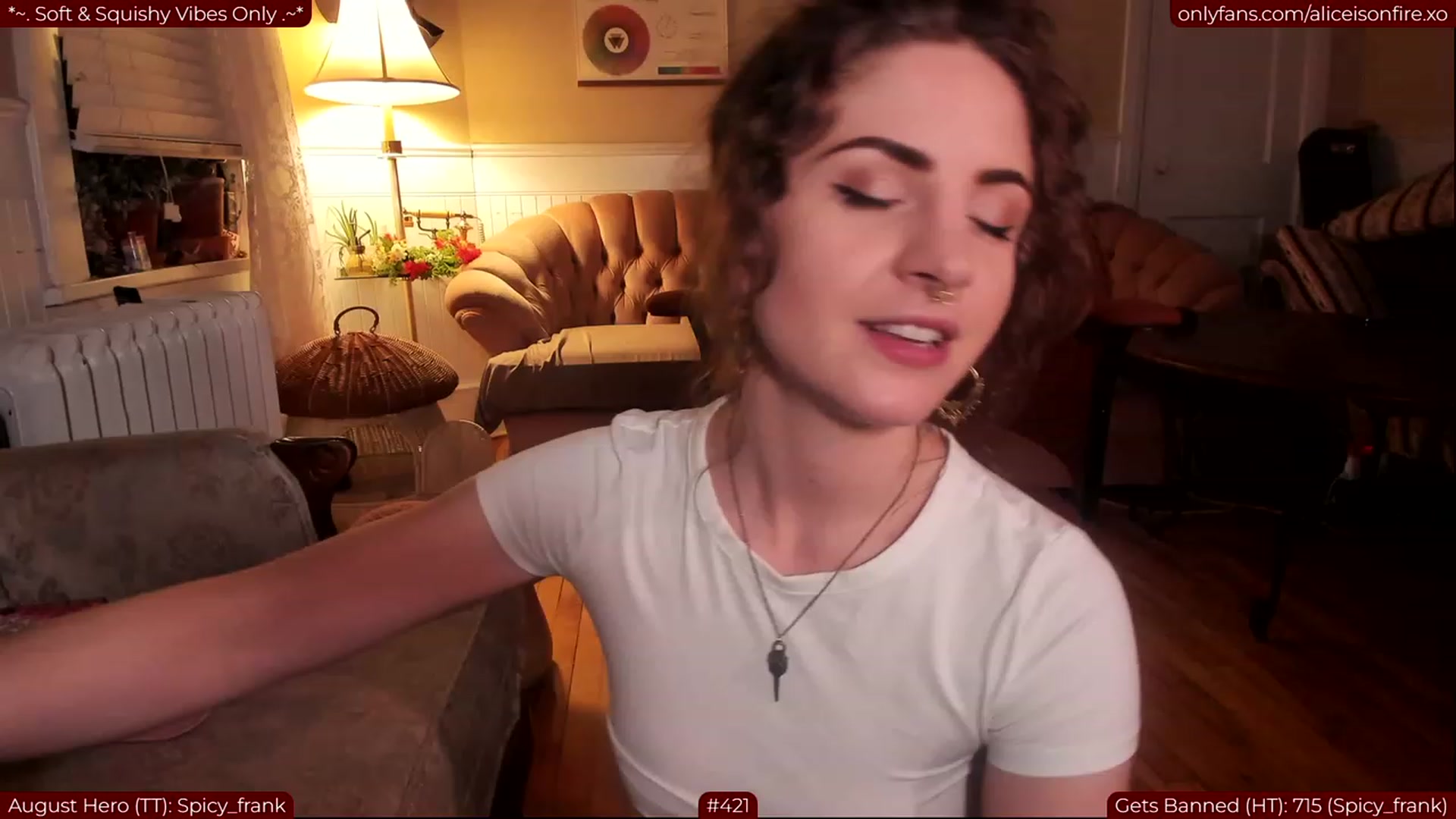 Gallery image thumbnail from aliceisonfire's myfreecams stream on, 08/04/2023, 06:34 image 18 of 20