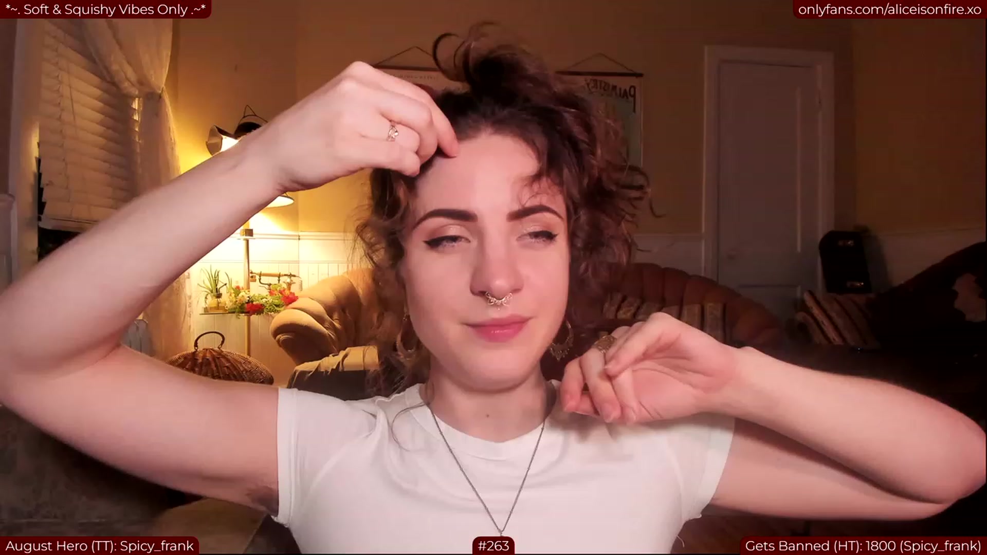 Gallery image thumbnail from aliceisonfire's myfreecams stream on, 08/04/2023, 08:12 image 15 of 20